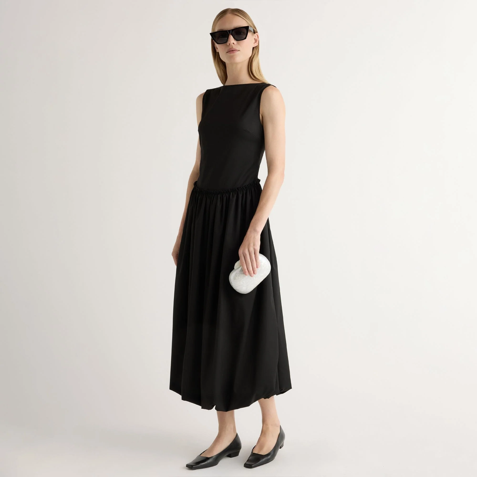 Ambretta Drop-Waist Bubble Dress
