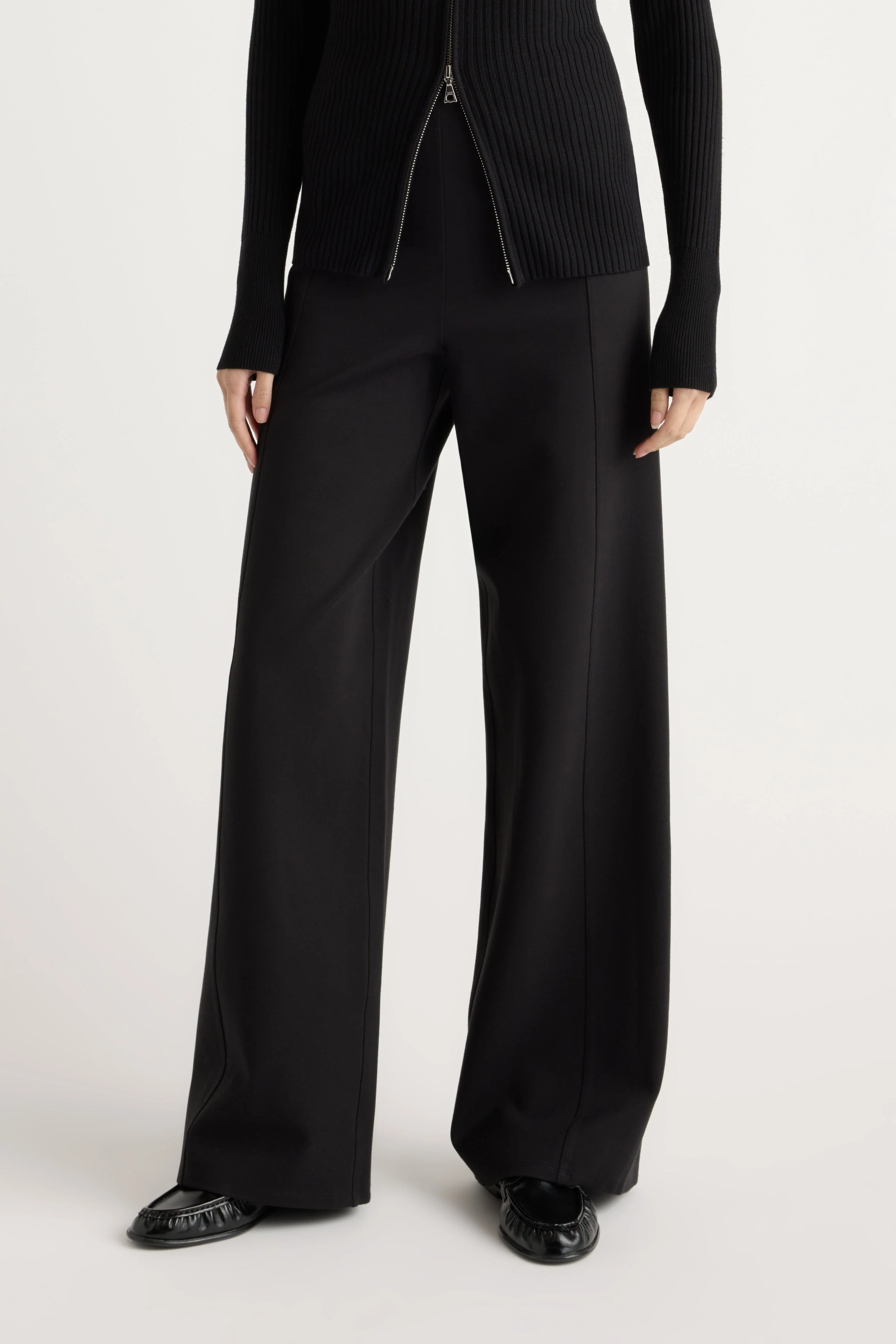 Anh Wide-Leg Ponte Stretch Pant - Image 5
