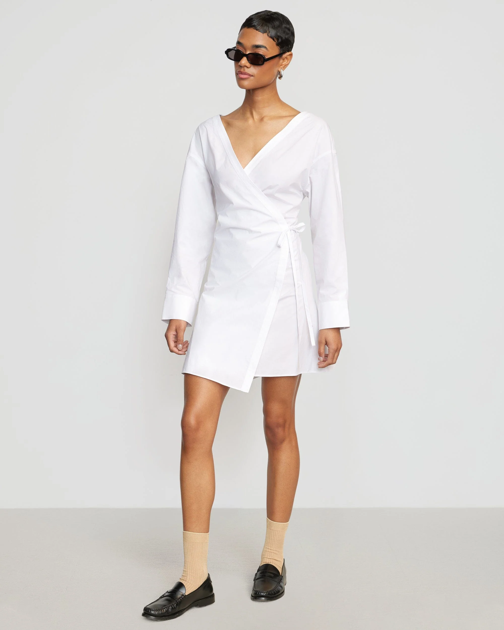 Ari V-Neck Wrap Dress - Image 3