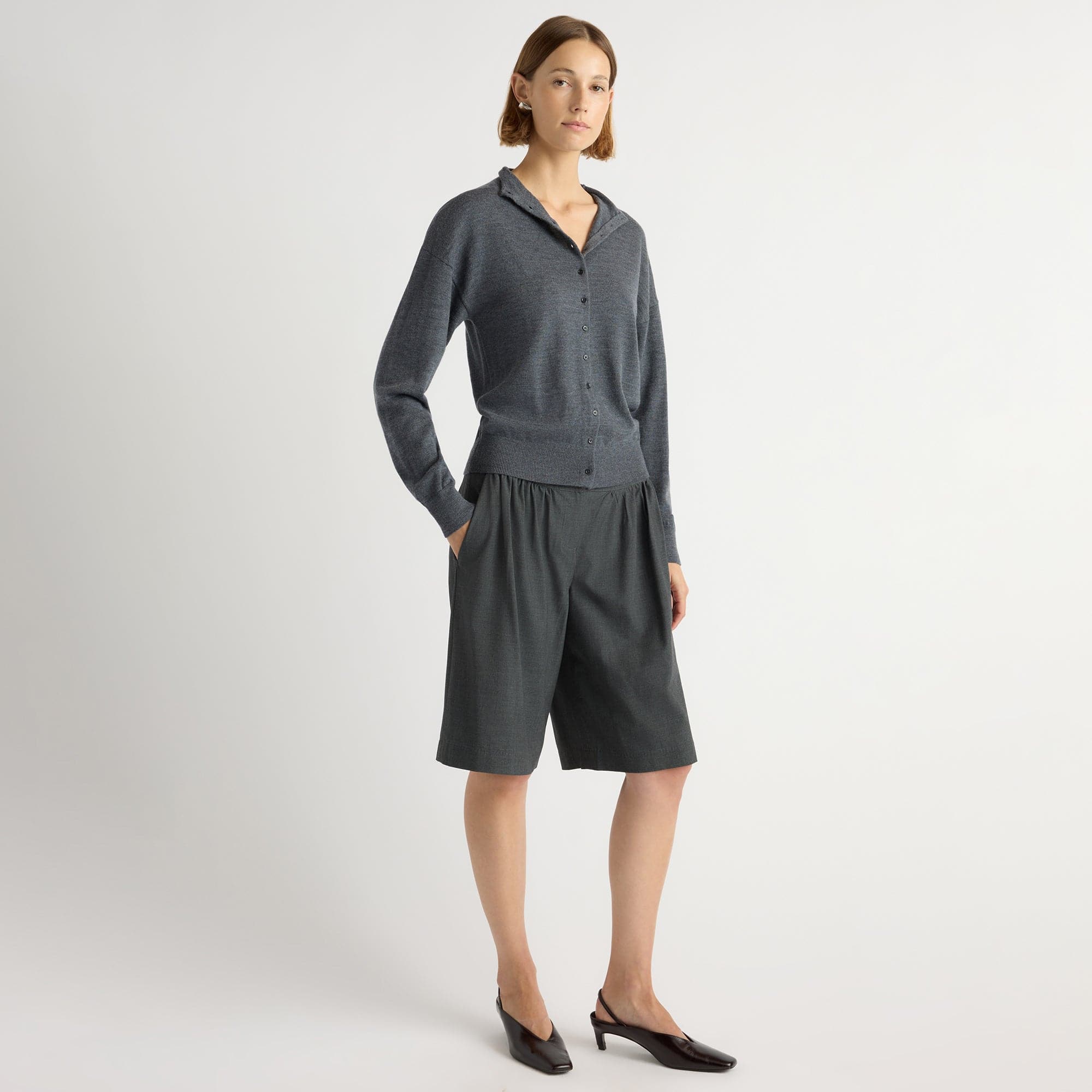 Arlen Suiting Bermuda Short