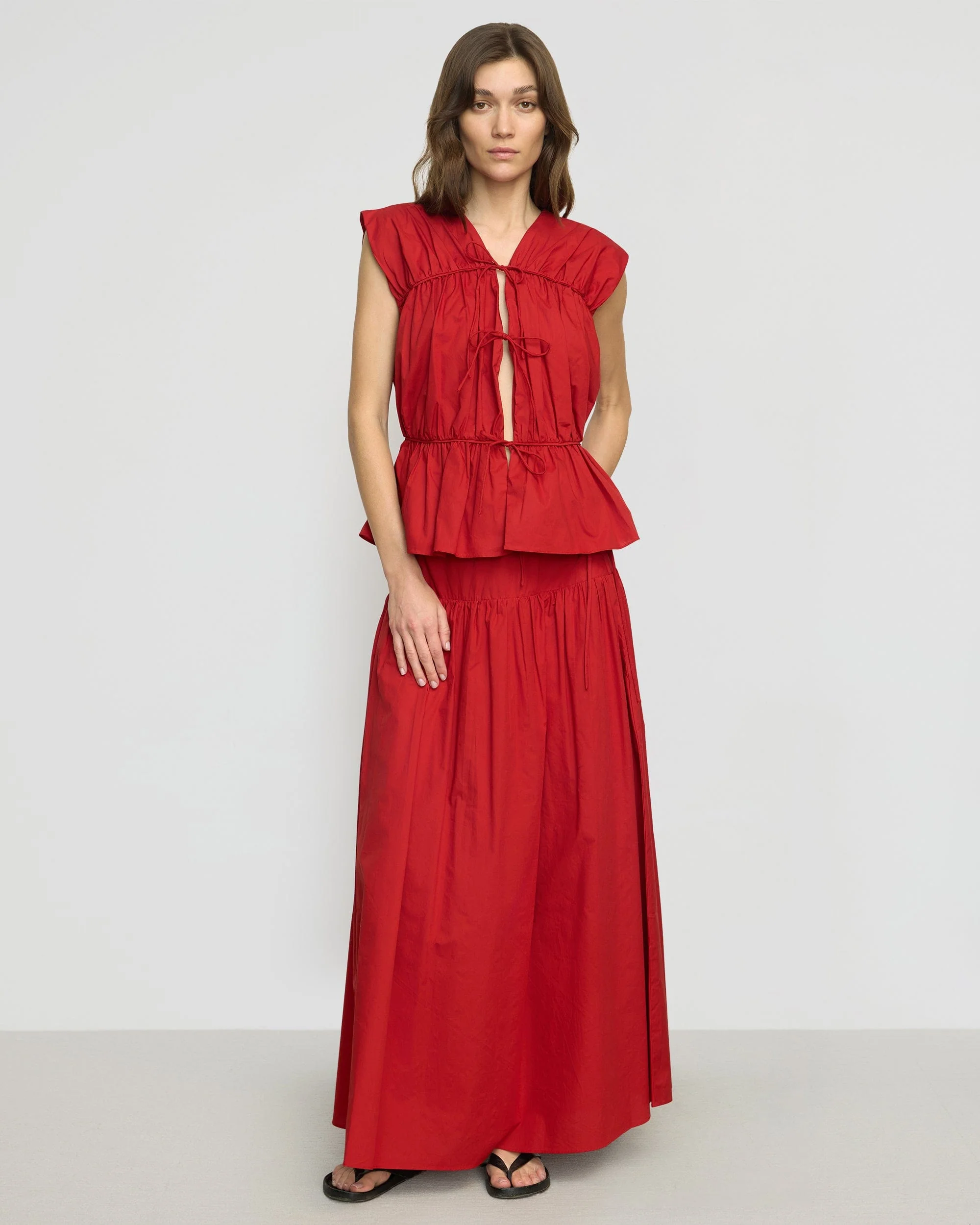 Bao Organic Cotton Drop-Waist Skirt - Image 4