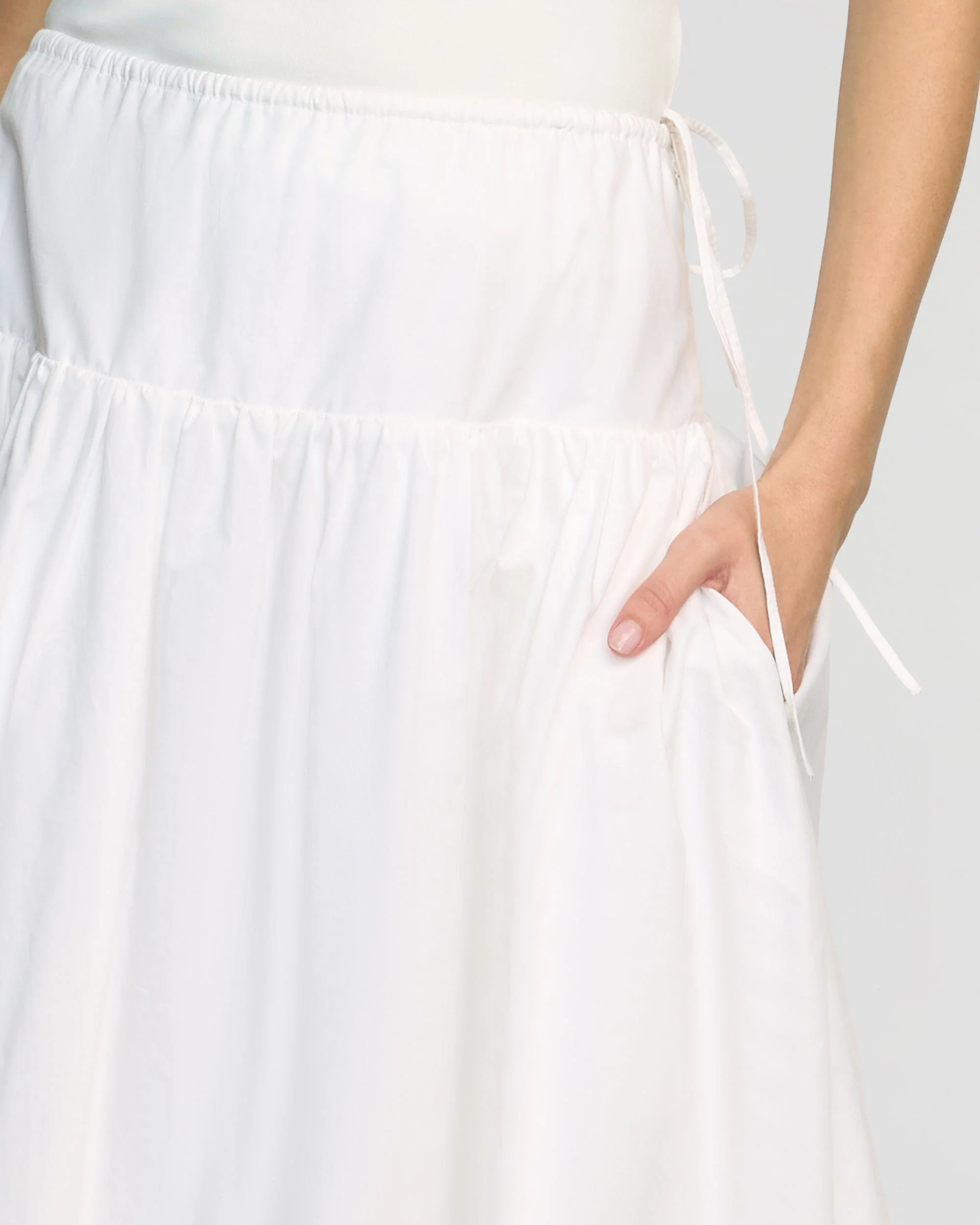 Bao Organic Cotton Drop-Waist Skirt - Image 3