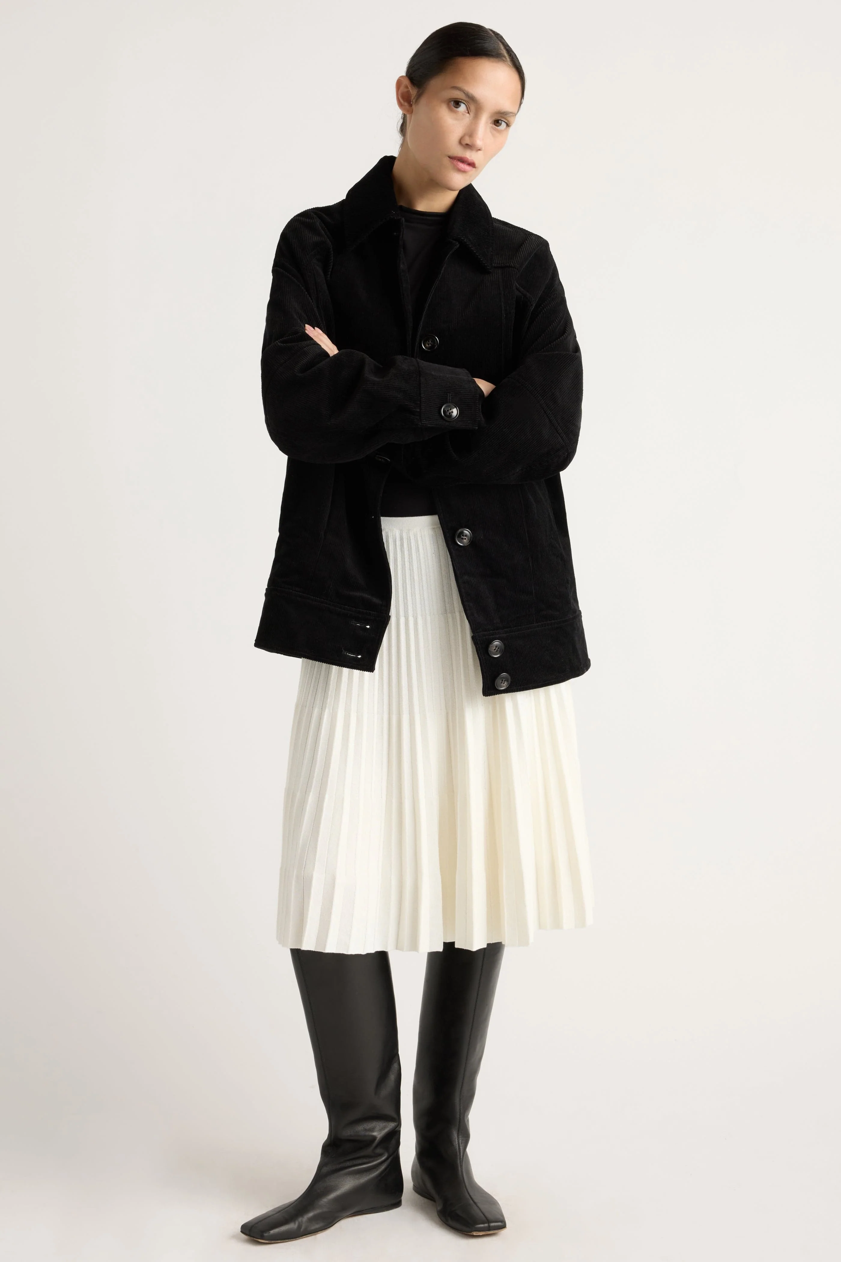 Barry Corduroy Button Jacket - Image 4