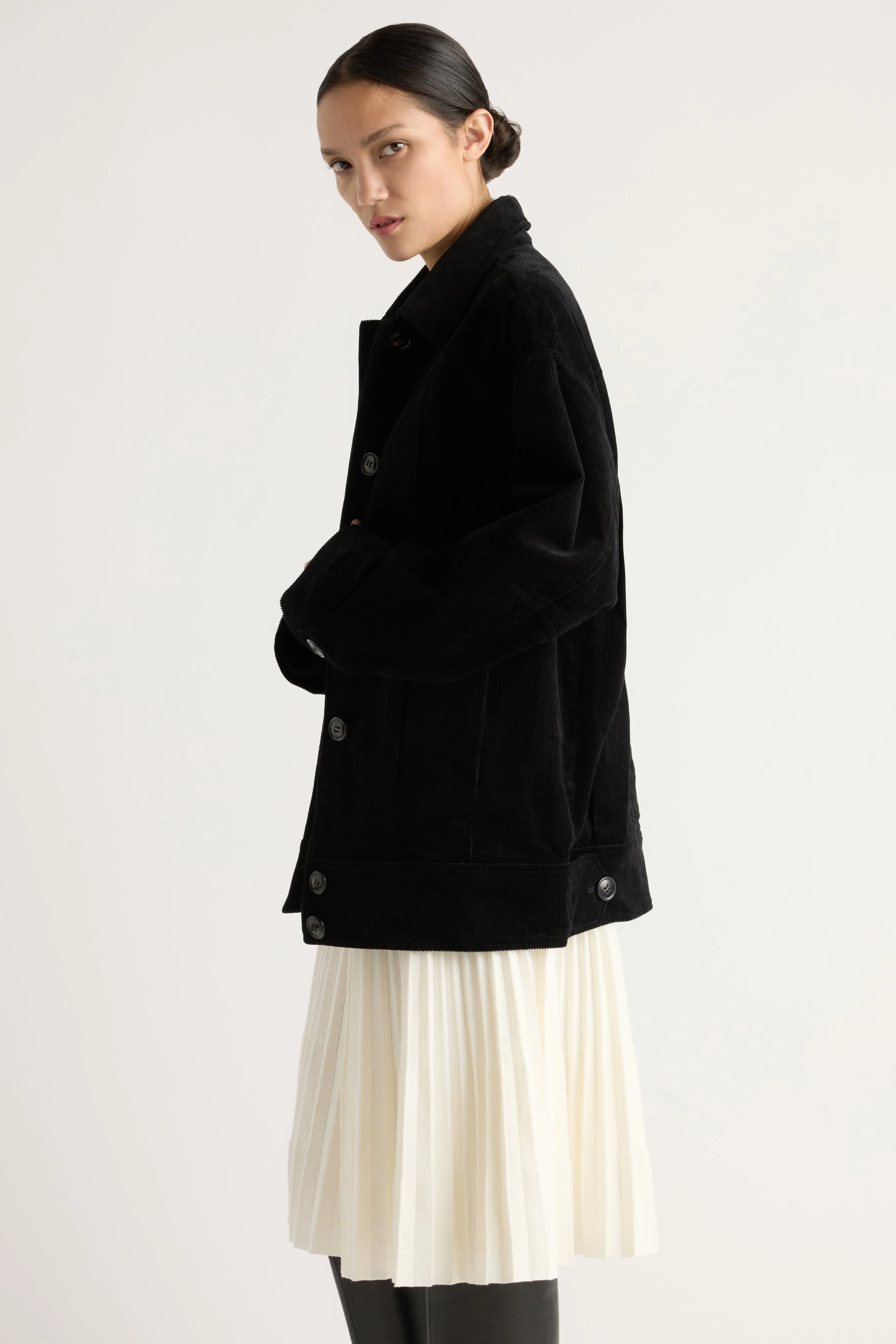 Barry Corduroy Button Jacket - Image 6