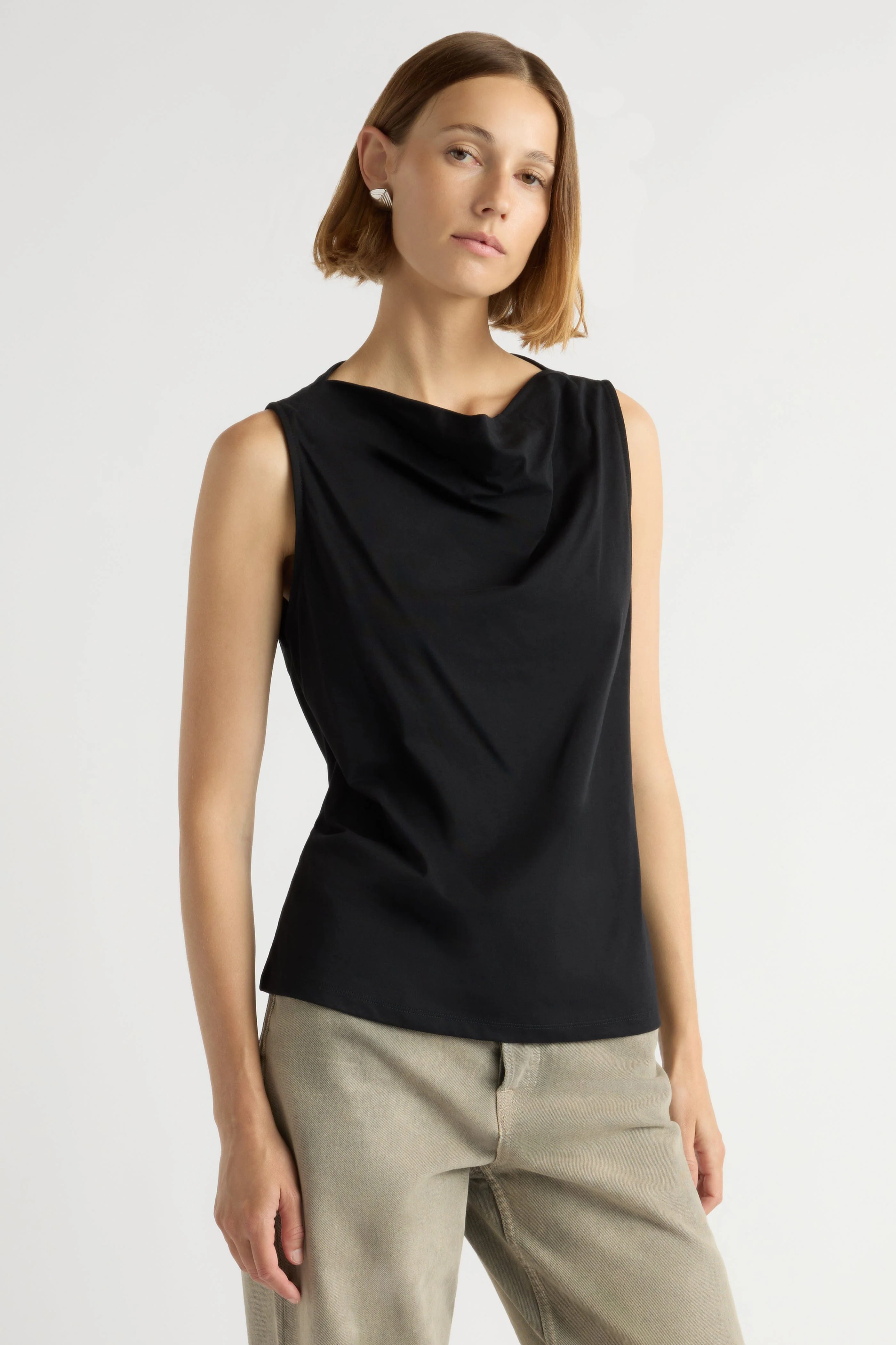 Carissa Cowl-Neck Tank - Image 2