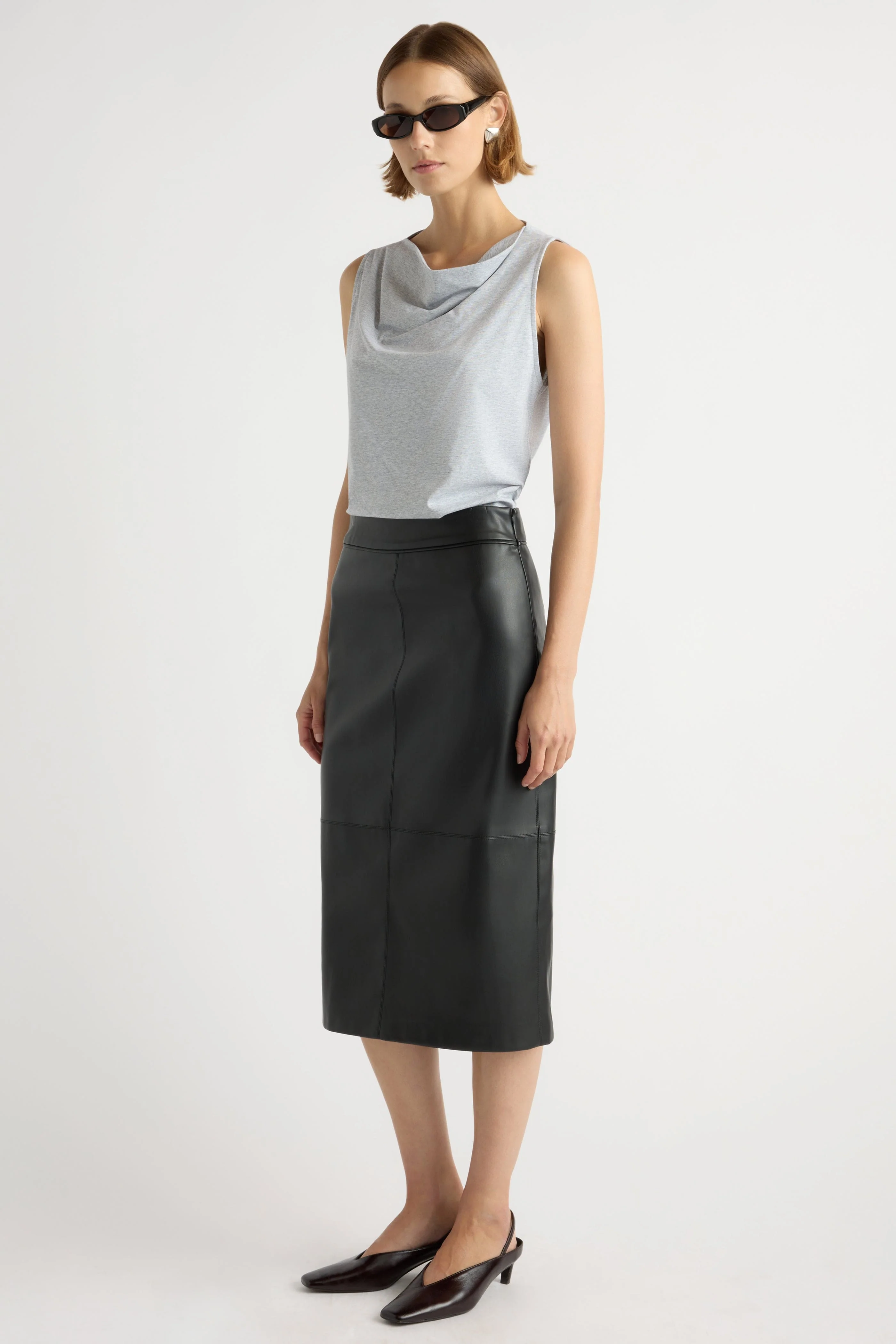 Carissa Cowl-Neck Tank - Image 3
