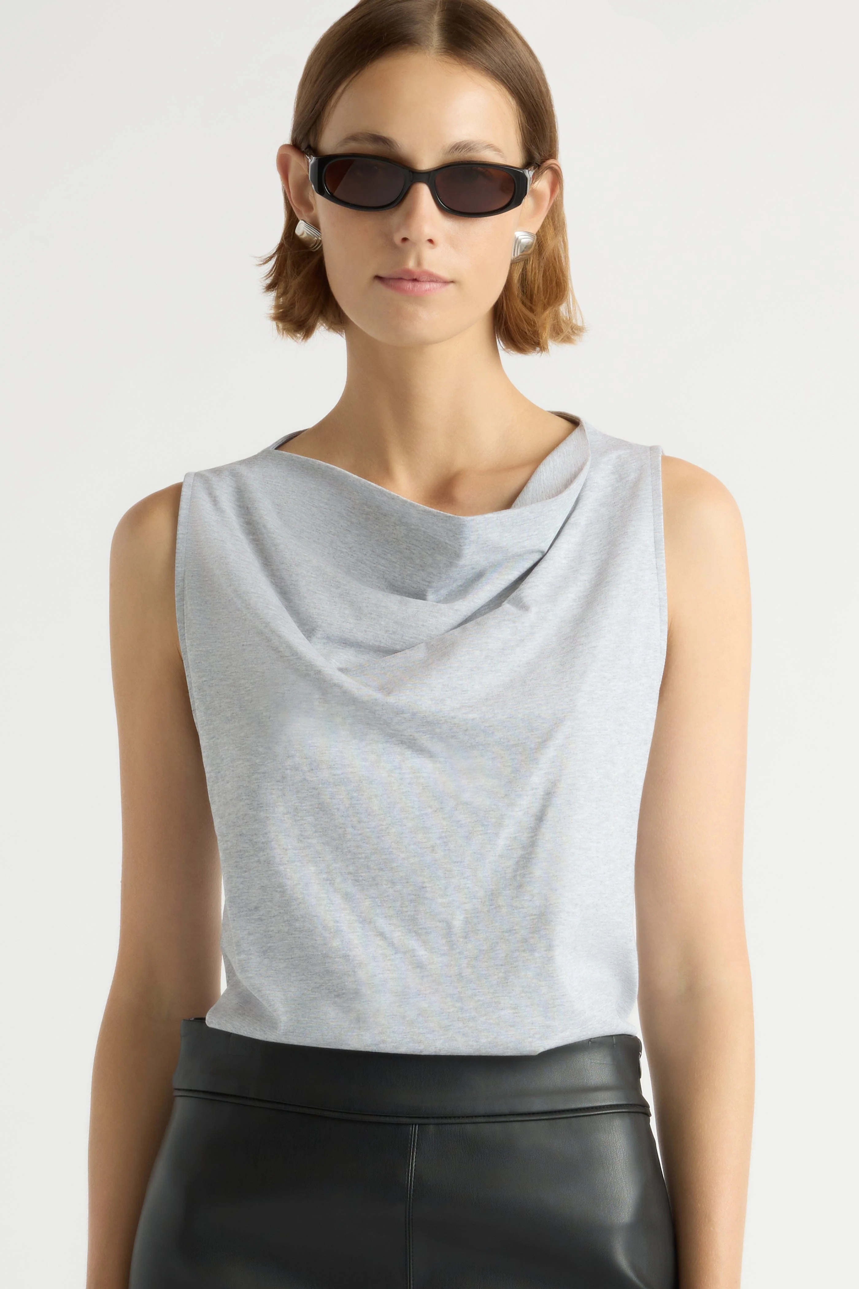 Carissa Cowl-Neck Tank - Image 4