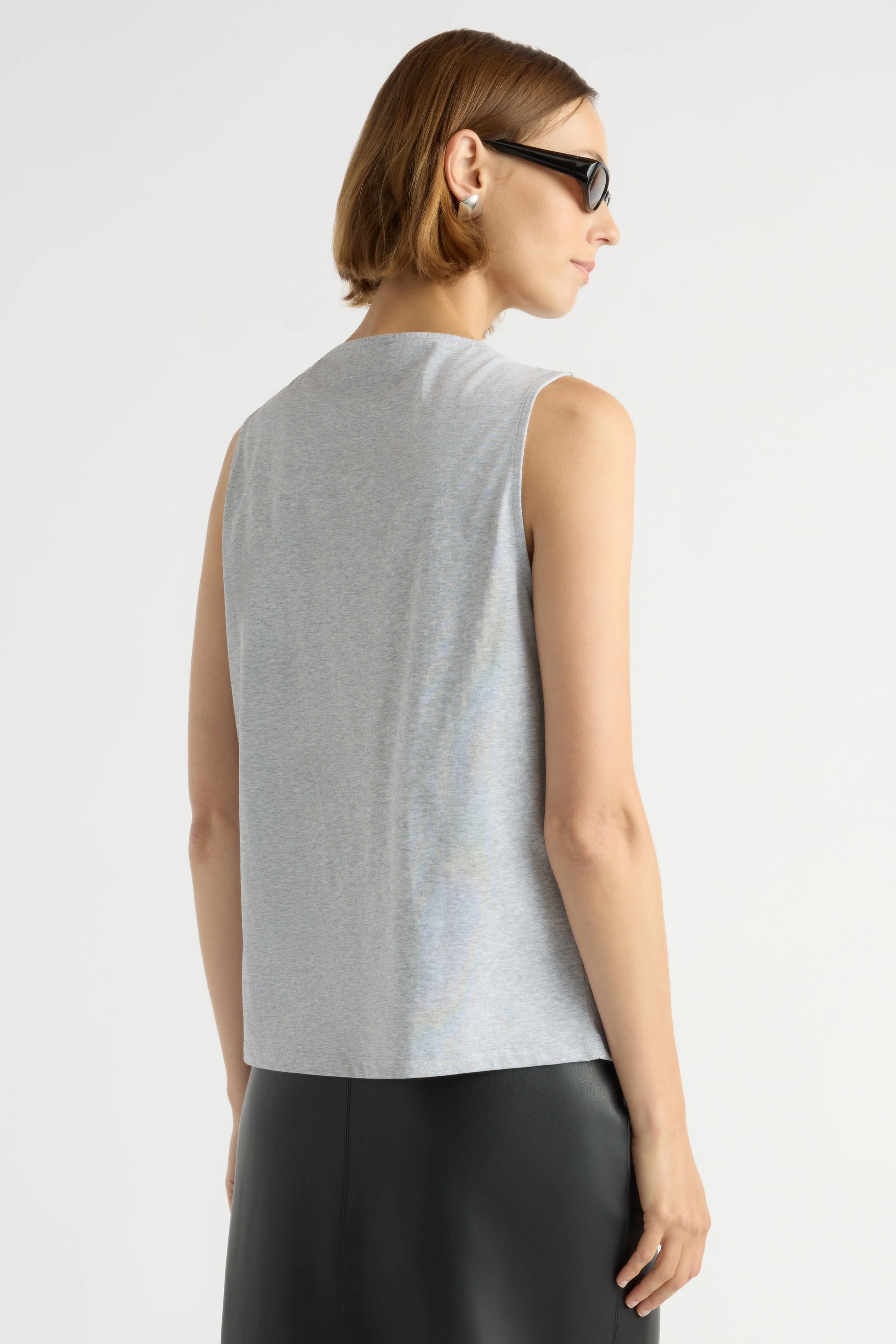 Carissa Cowl-Neck Tank - Image 6