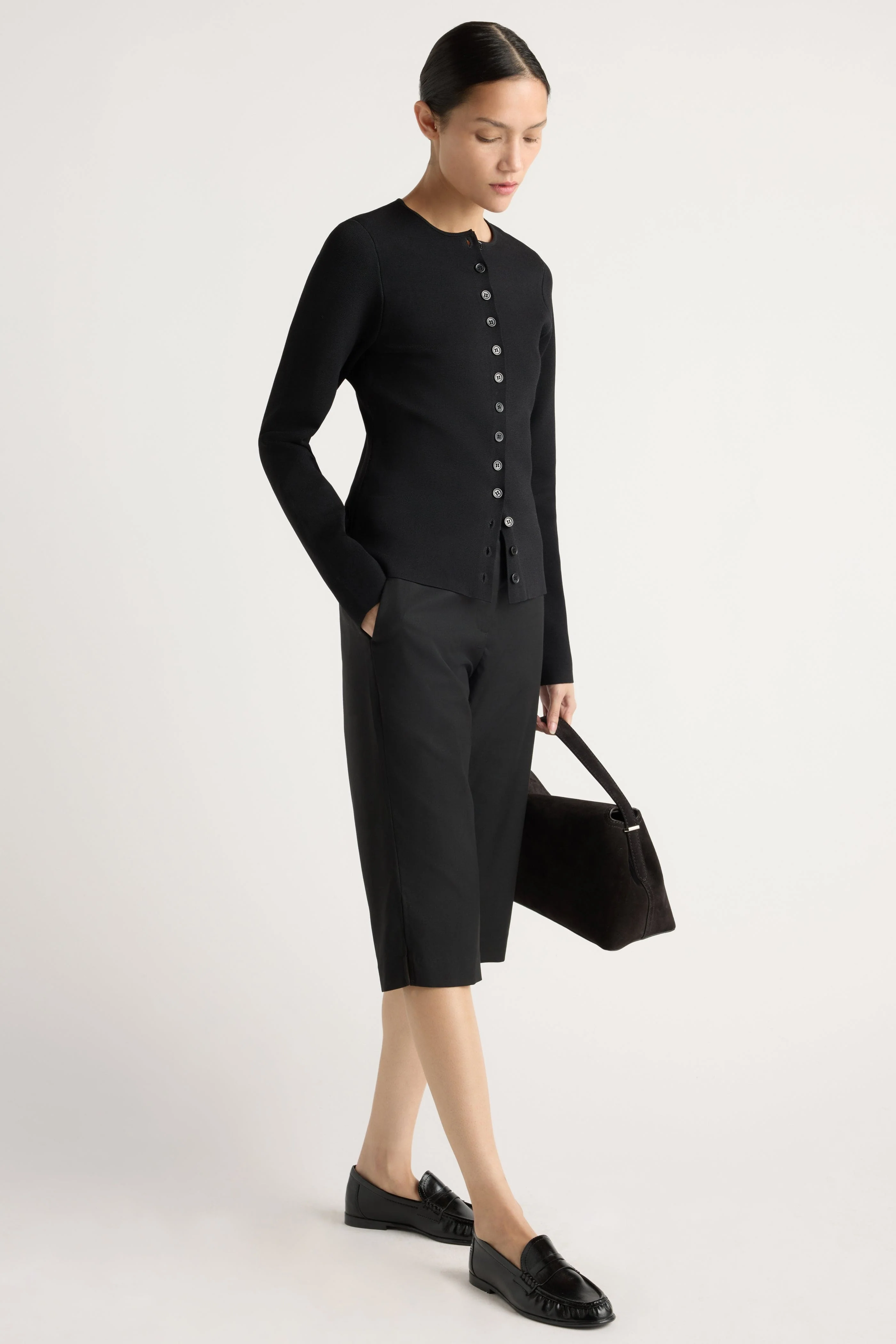 Charla Button Milano-Stitch Sweater - Image 4