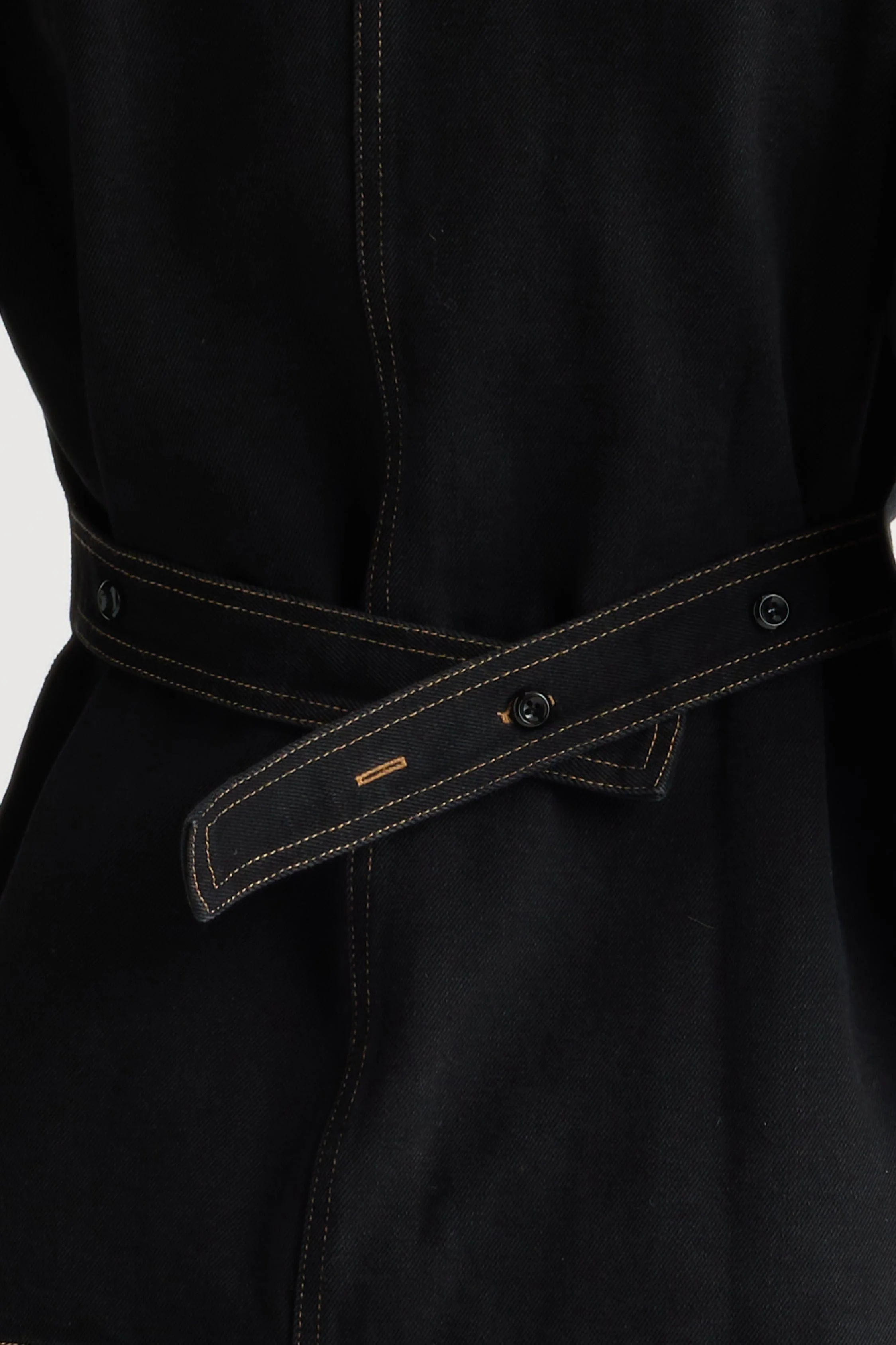 Emmett Structured-Sleeve Denim Jacket - Image 9