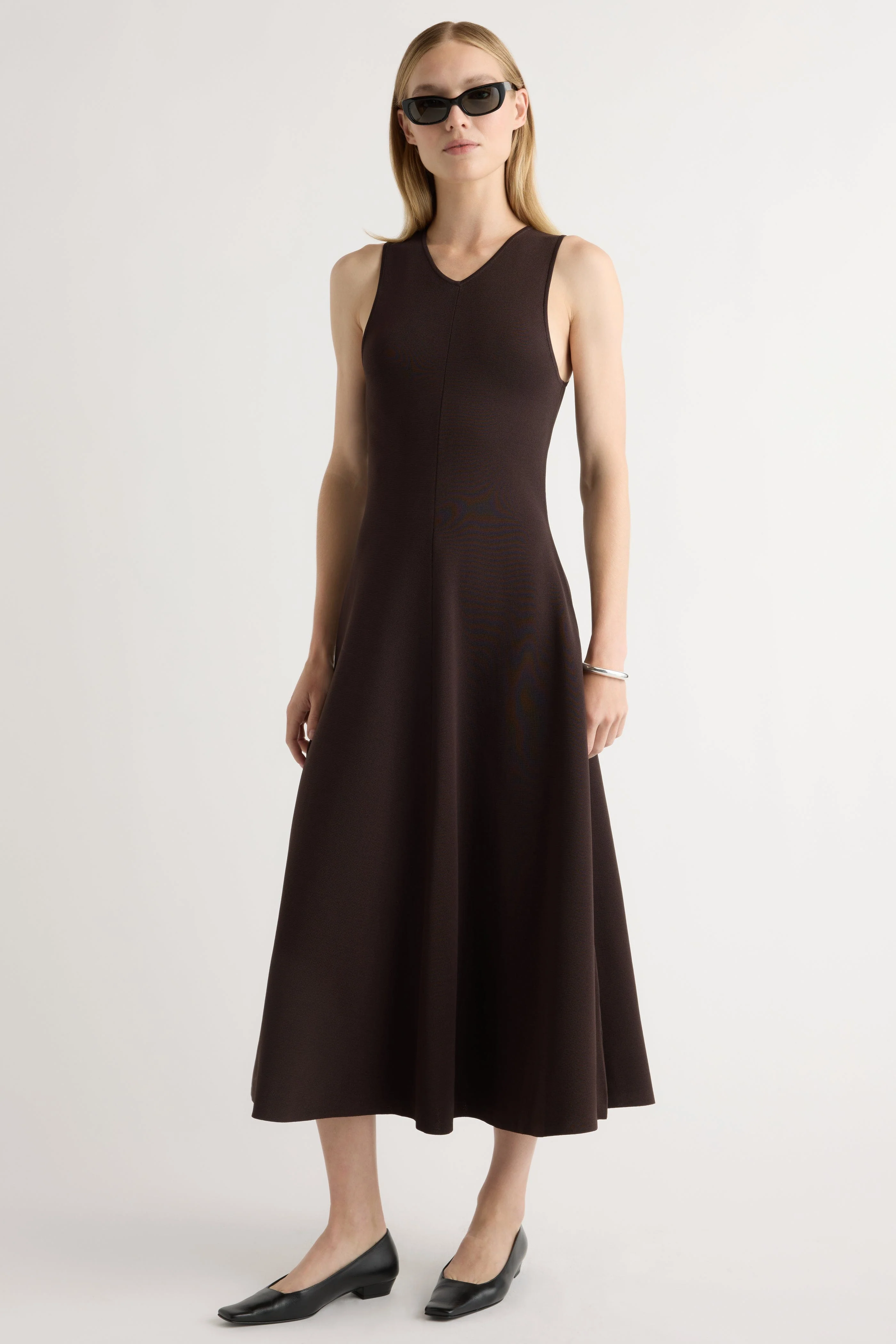 Enya Cinch-Waist Knit Dress - Image 2