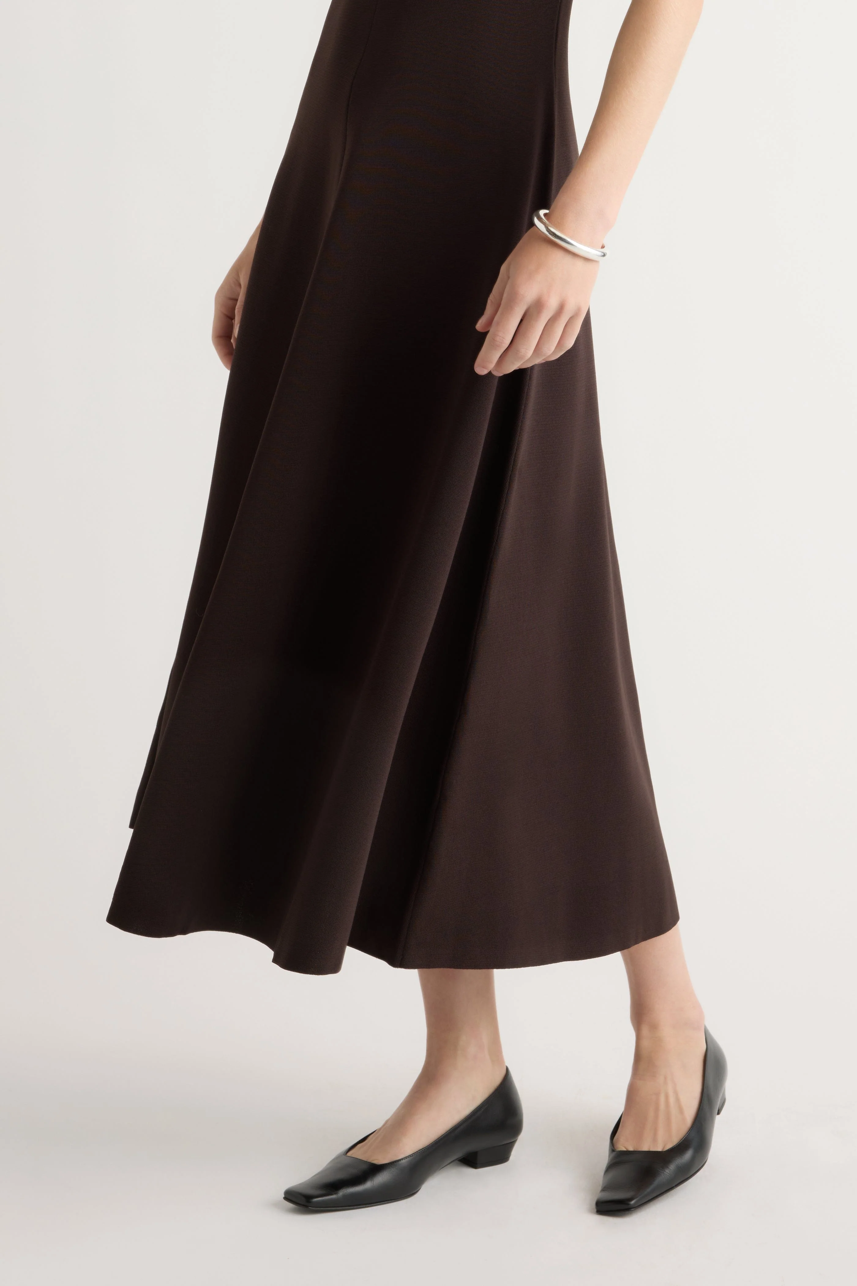 Enya Cinch-Waist Knit Dress - Image 5