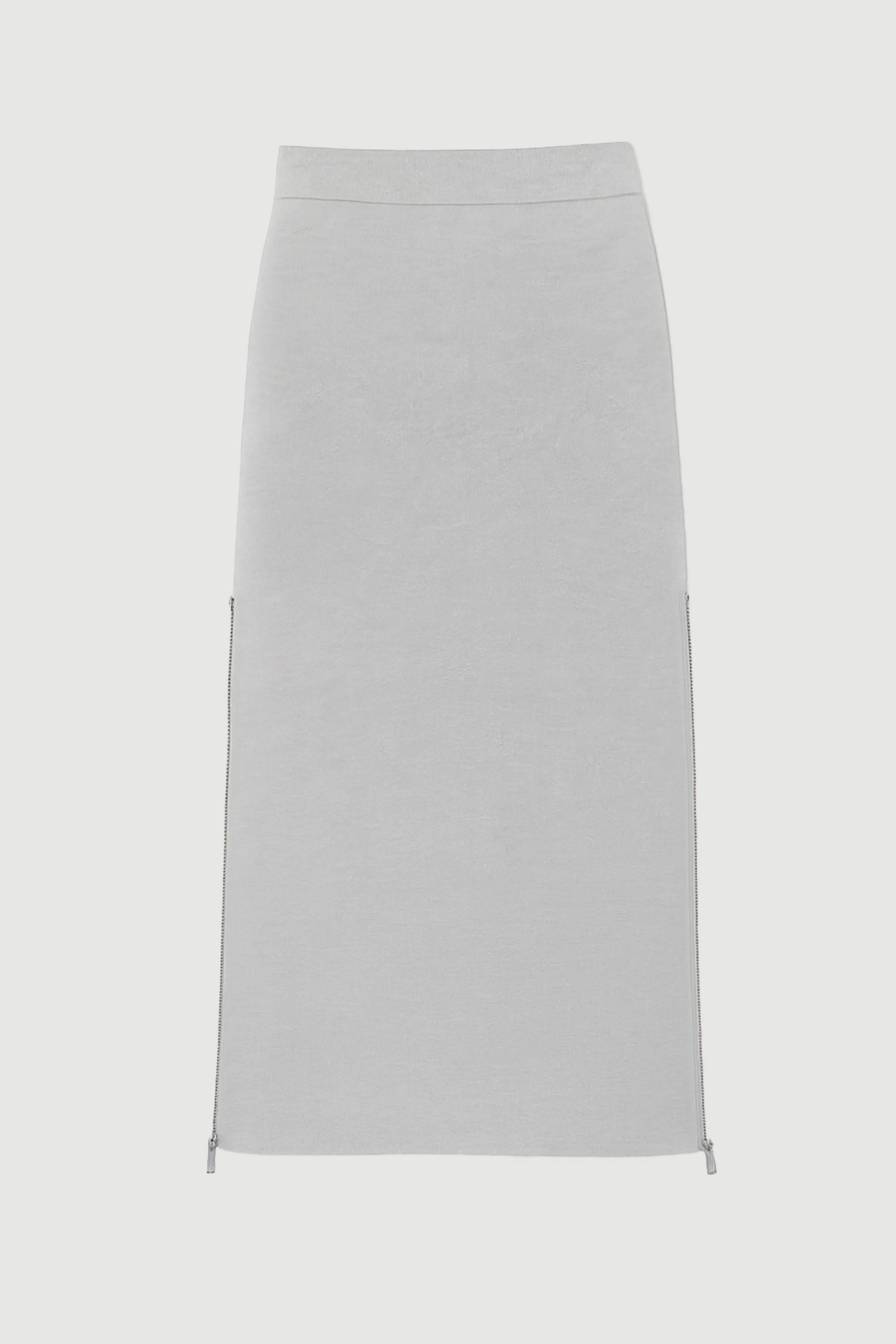 Esti Side-Zip Organic Cotton-Wool Skirt - Image 7