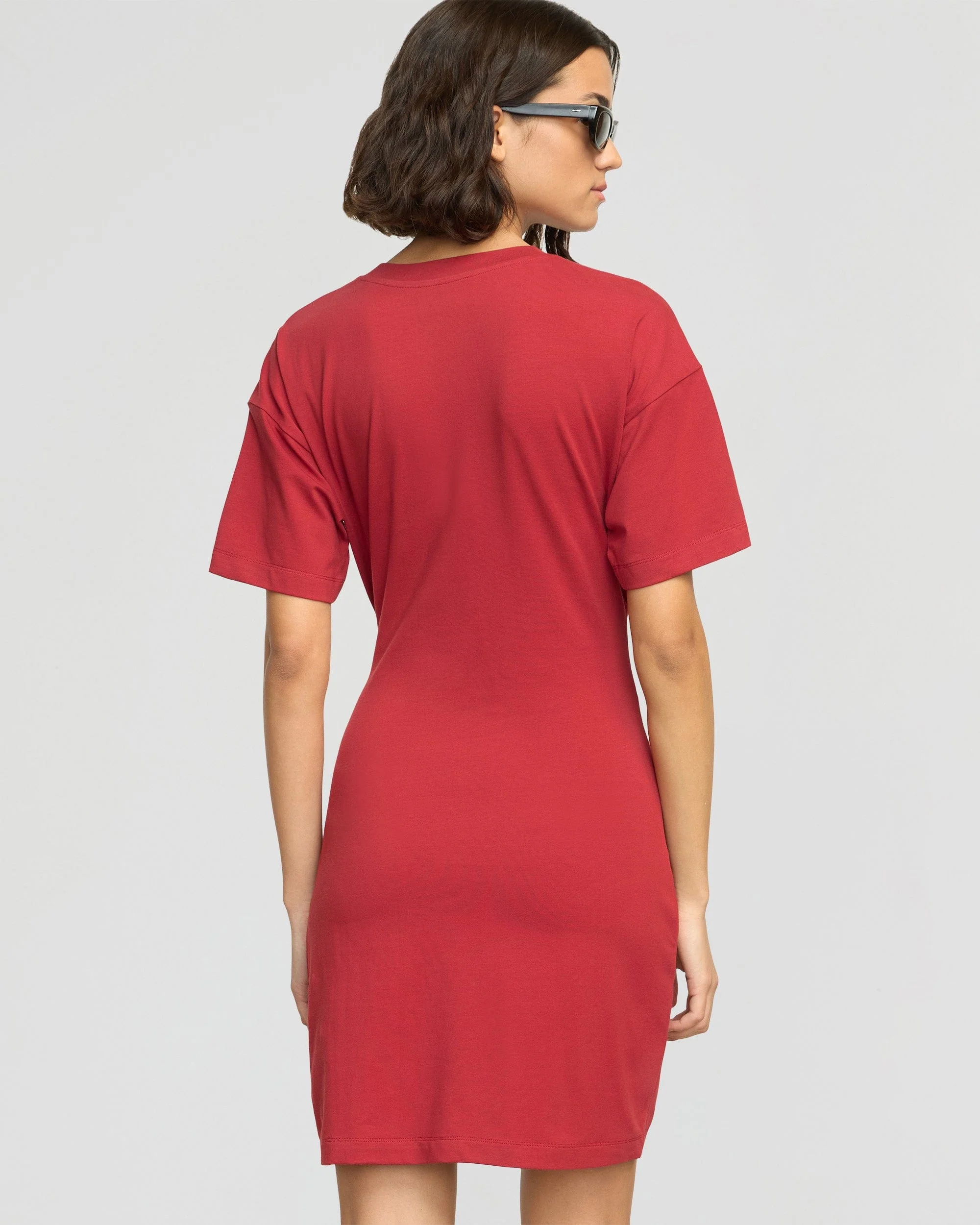 Fallon Organic Cotton T-Shirt Wrap Dress - Image 6