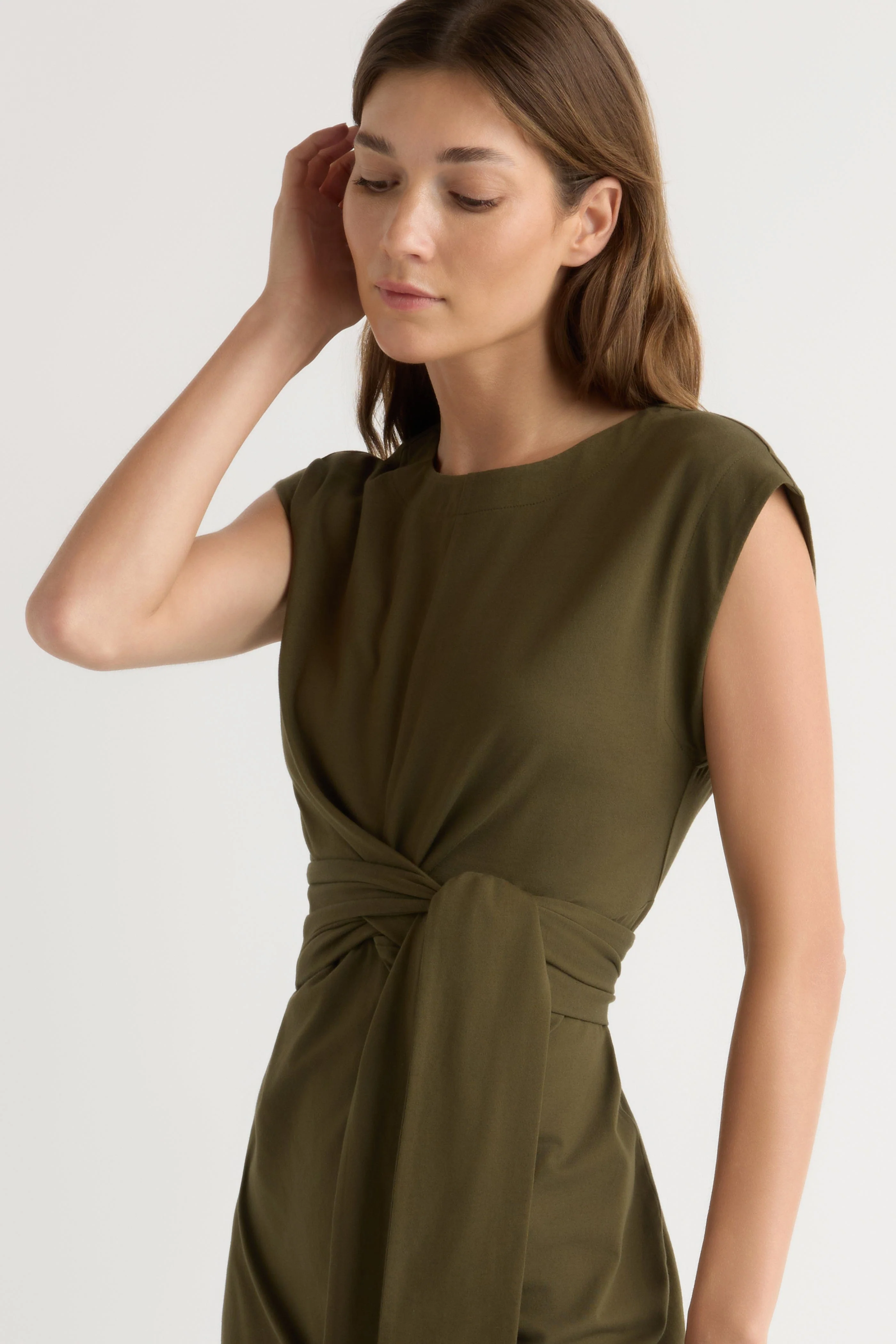 Fei Tie-Front Organic Cotton Dress - Image 3
