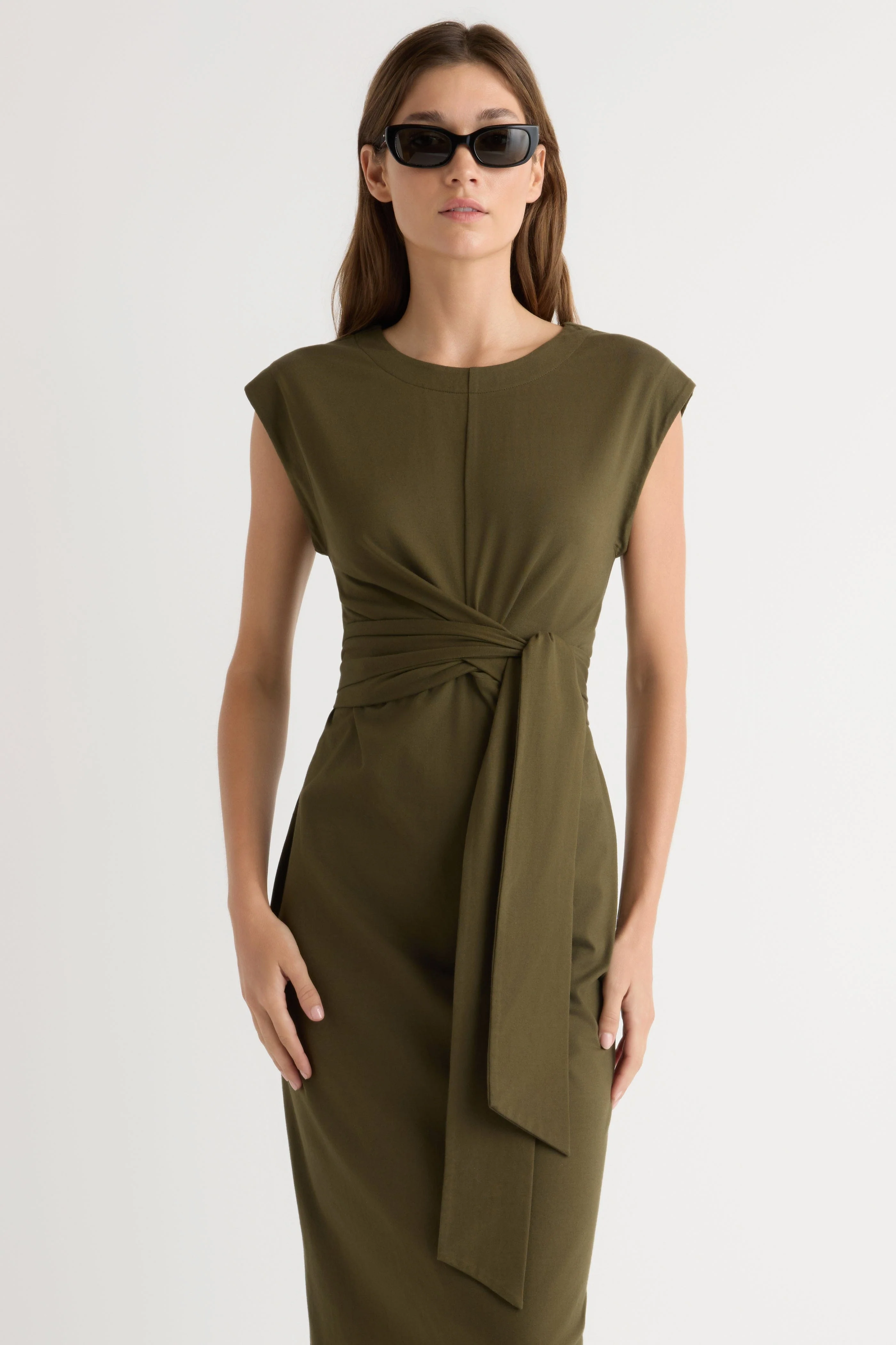 Fei Tie-Front Organic Cotton Dress - Image 4