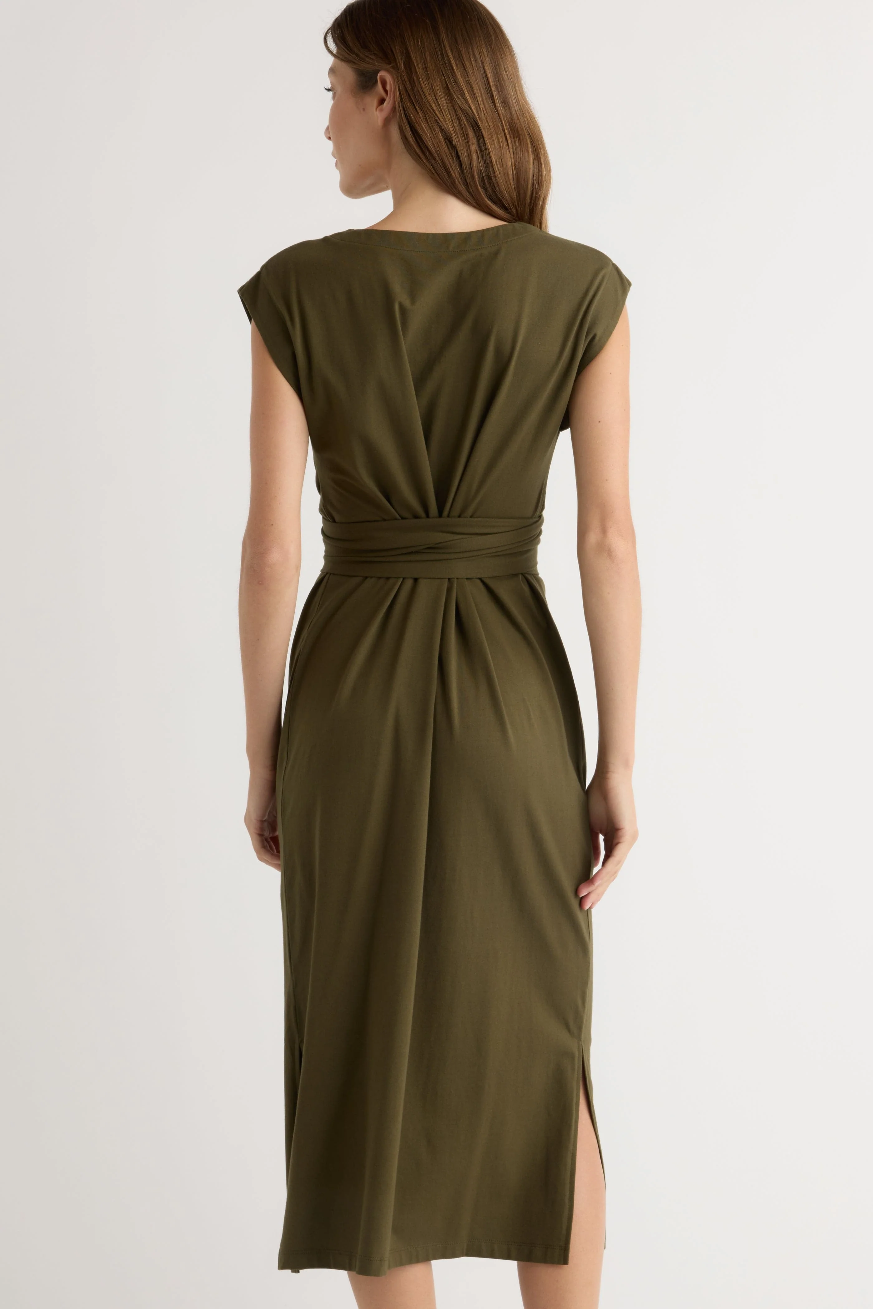 Fei Tie-Front Organic Cotton Dress - Image 6