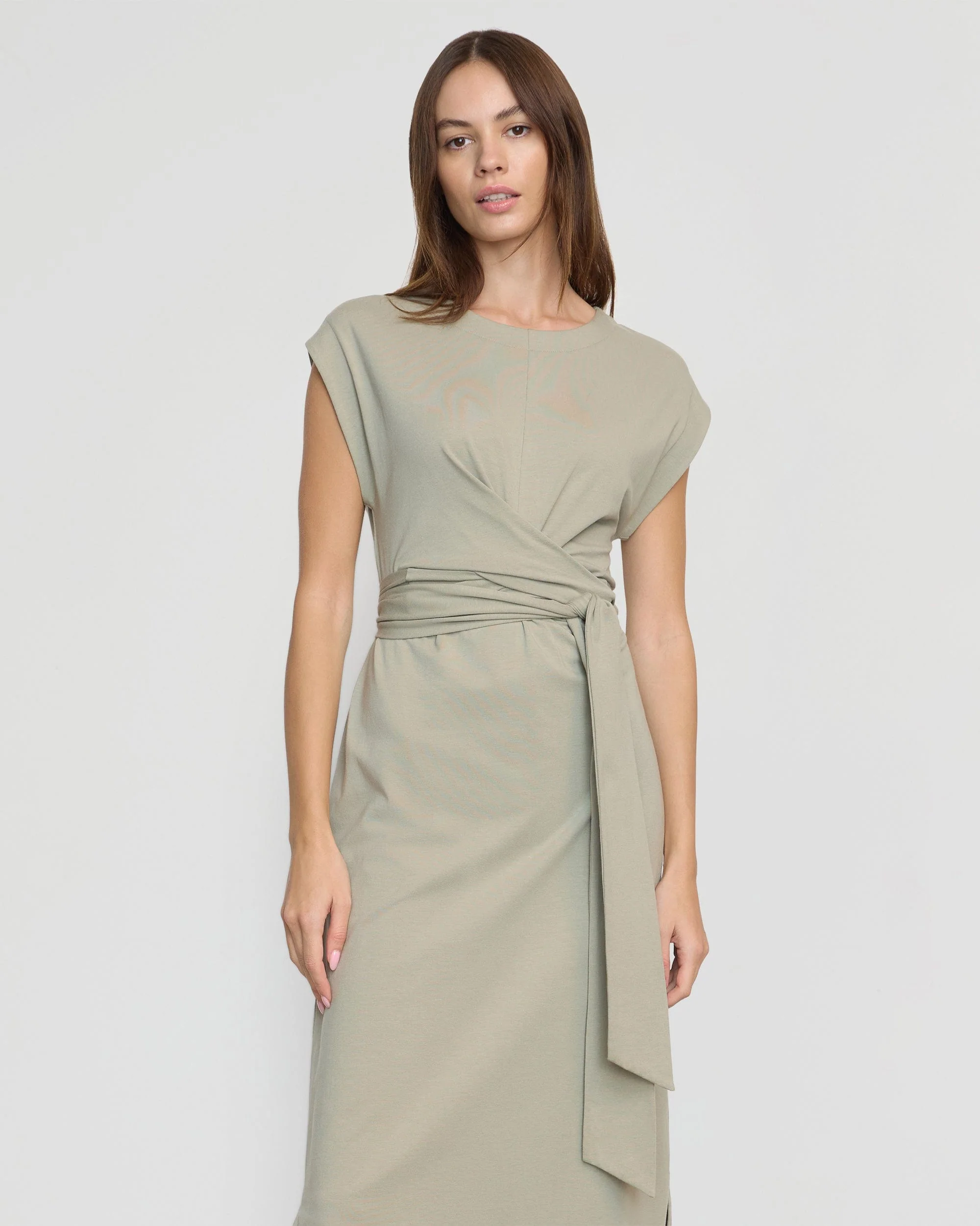 Fei Tie-Front Organic Cotton Dress - Image 3