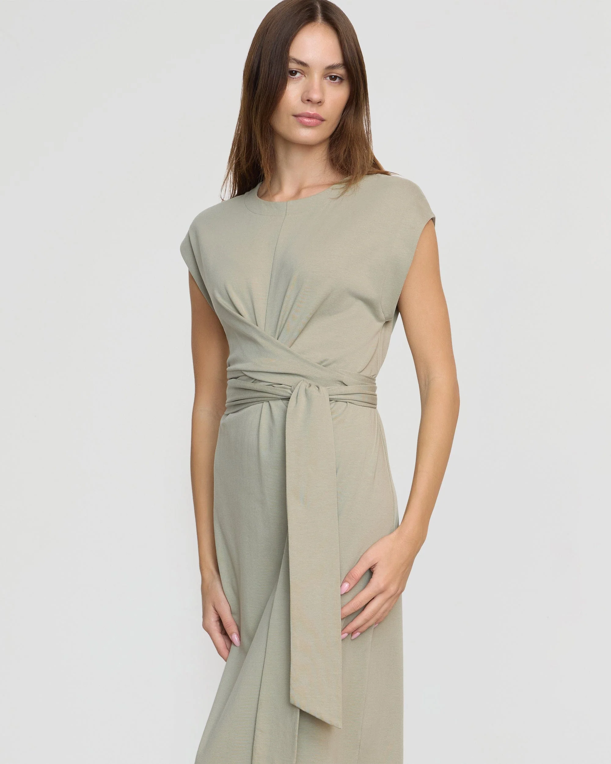 Fei Tie-Front Organic Cotton Dress - Image 5