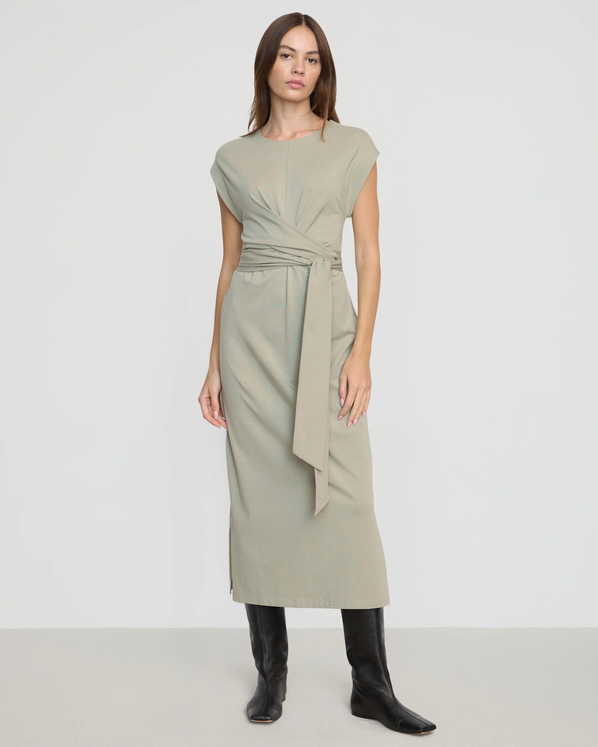 Fei Tie-Front Organic Cotton Dress - Image 6