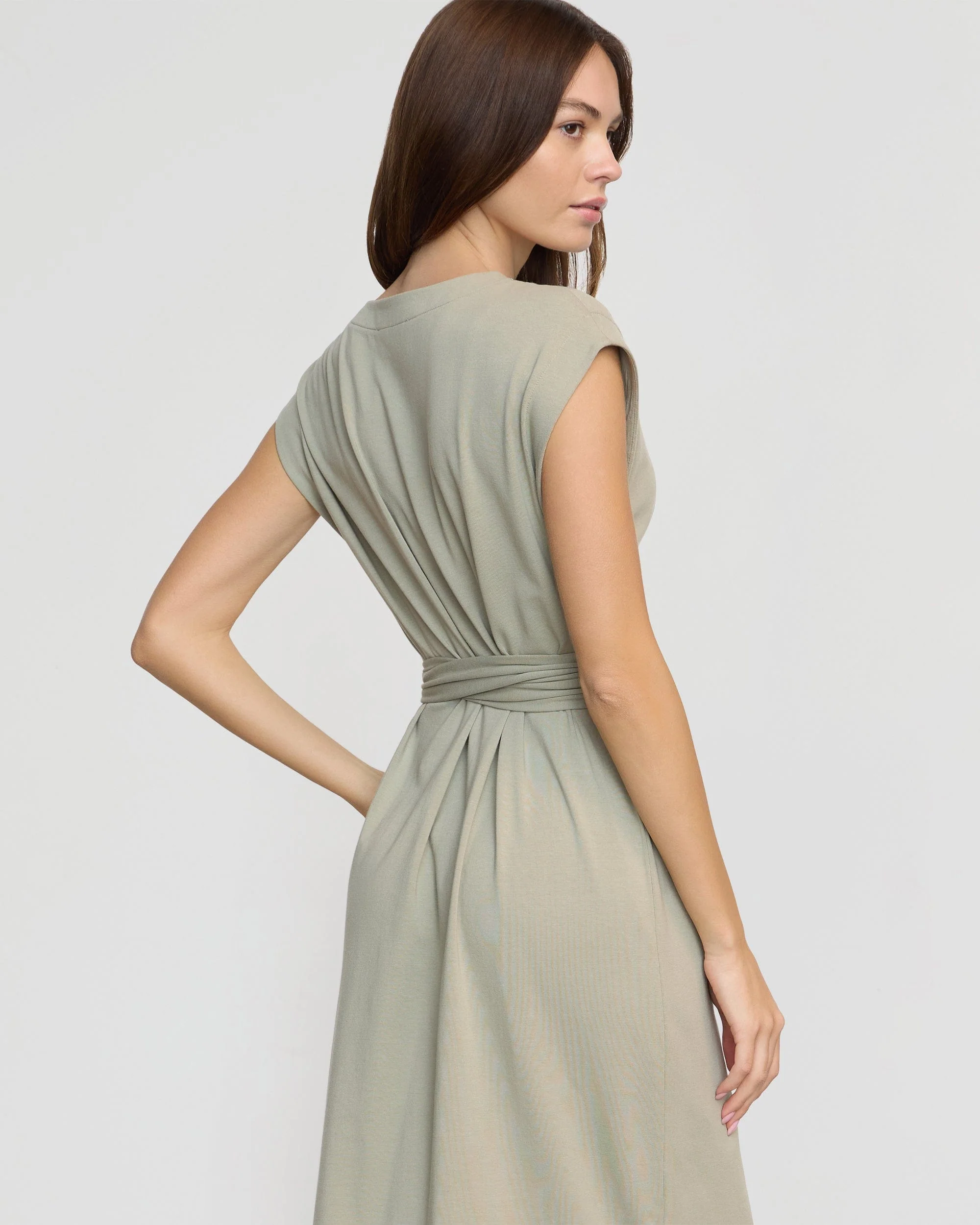 Fei Tie-Front Organic Cotton Dress - Image 7