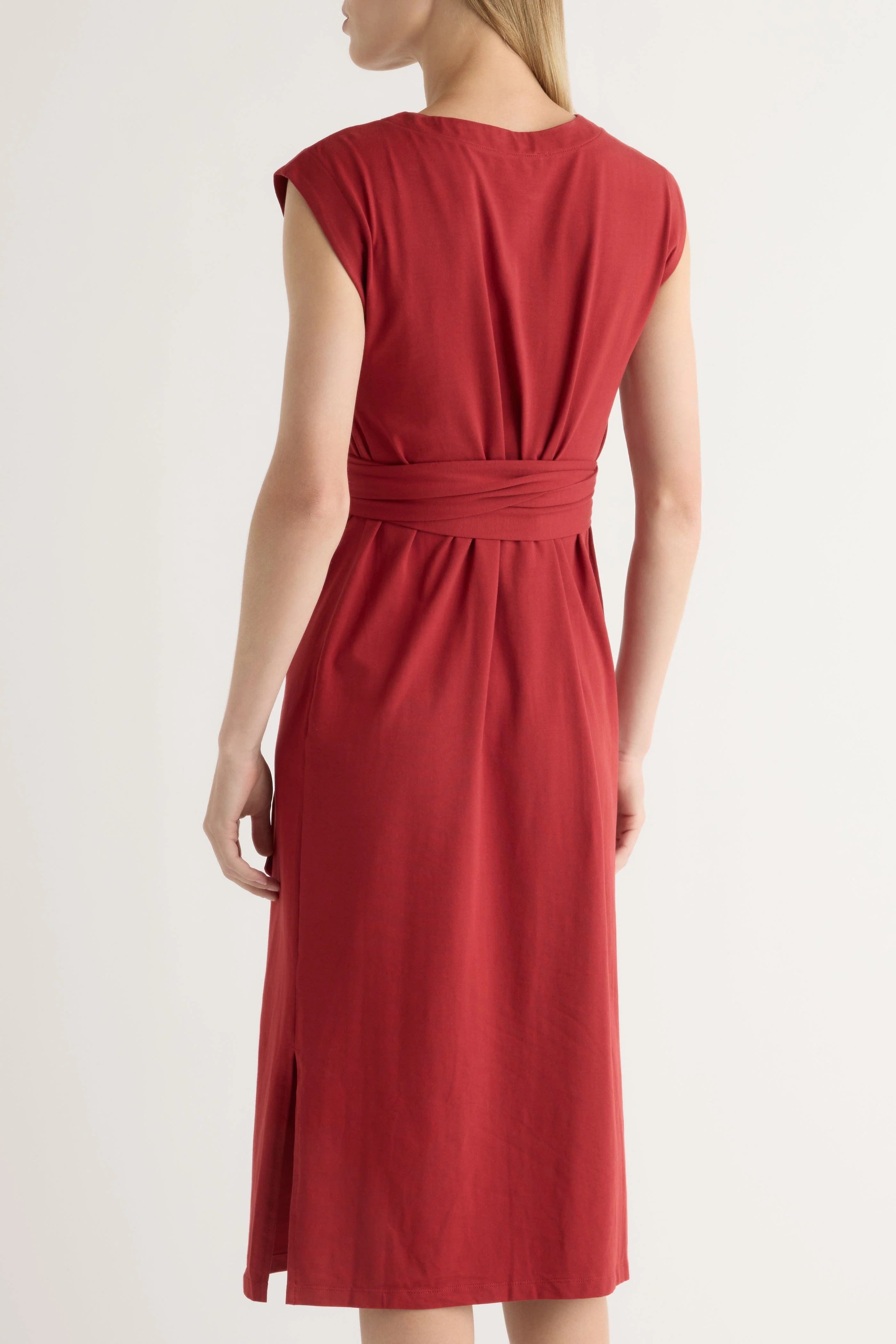 Fei Tie-Front Organic Cotton Dress - Image 6
