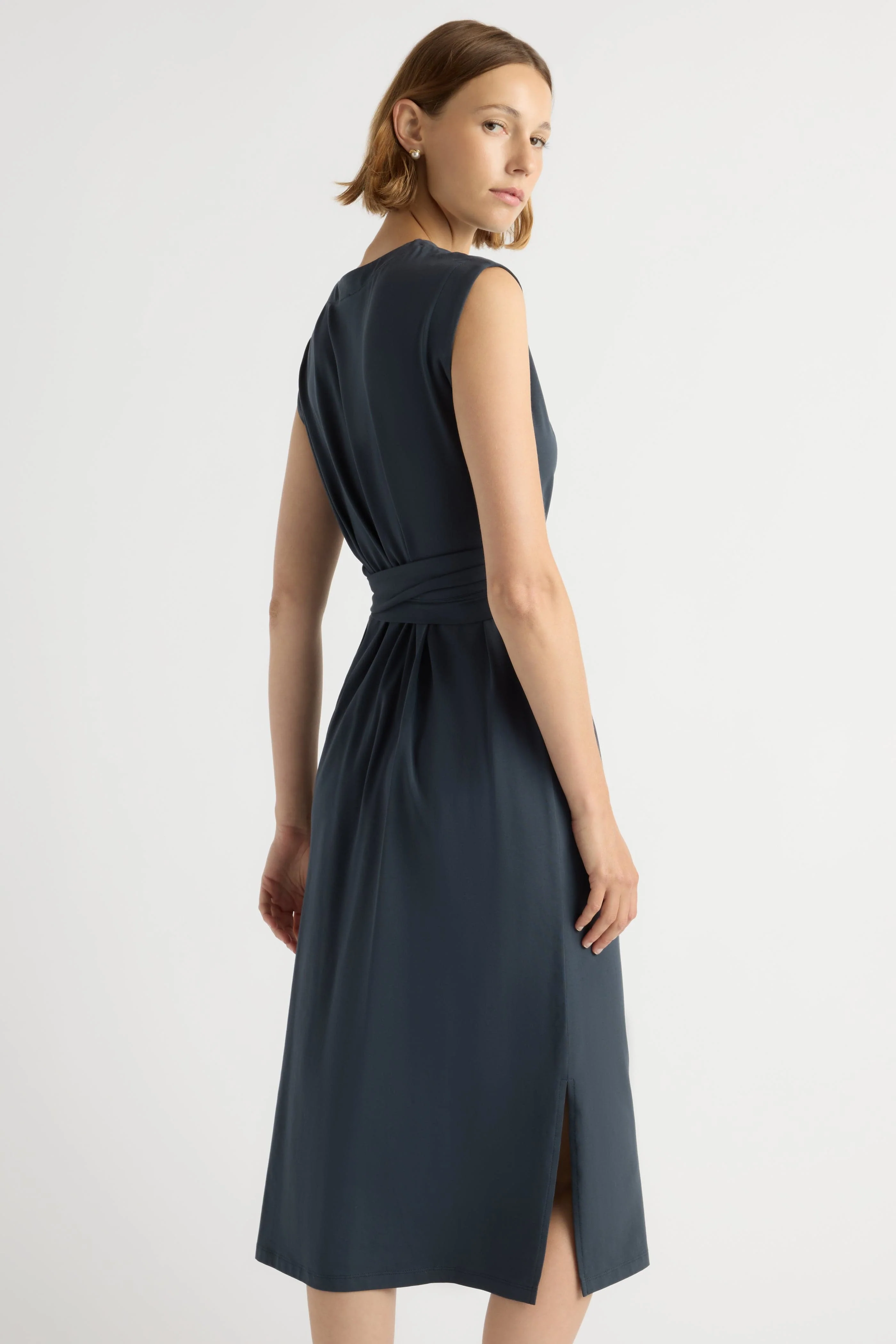 Fei Tie-Front Organic Cotton Dress - Image 6
