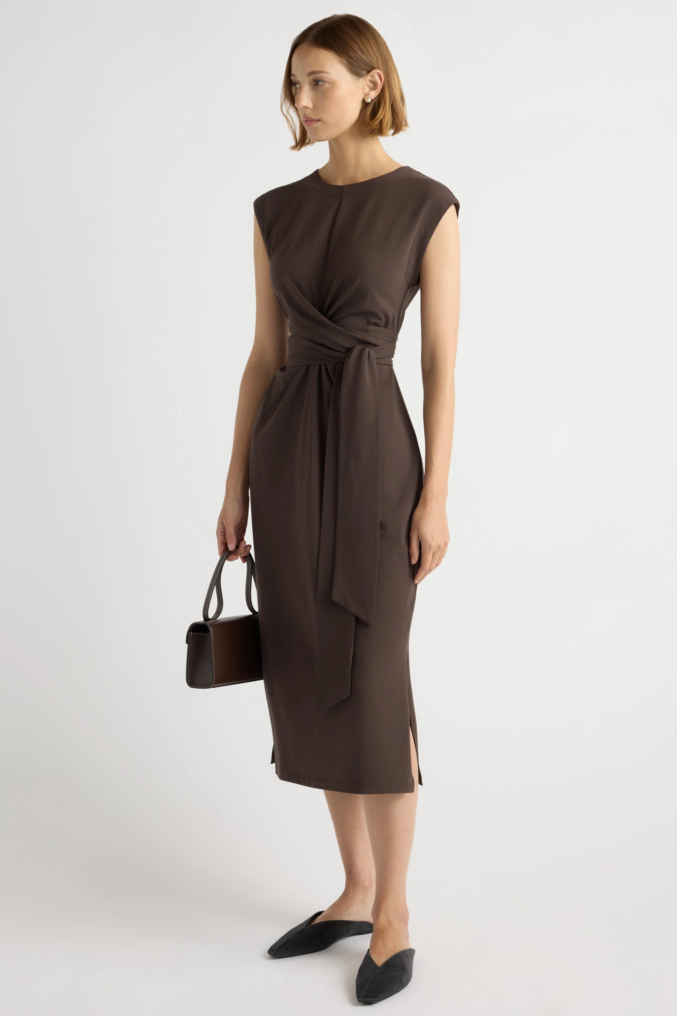 Fei Tie-Front Organic Cotton Dress - Image 2