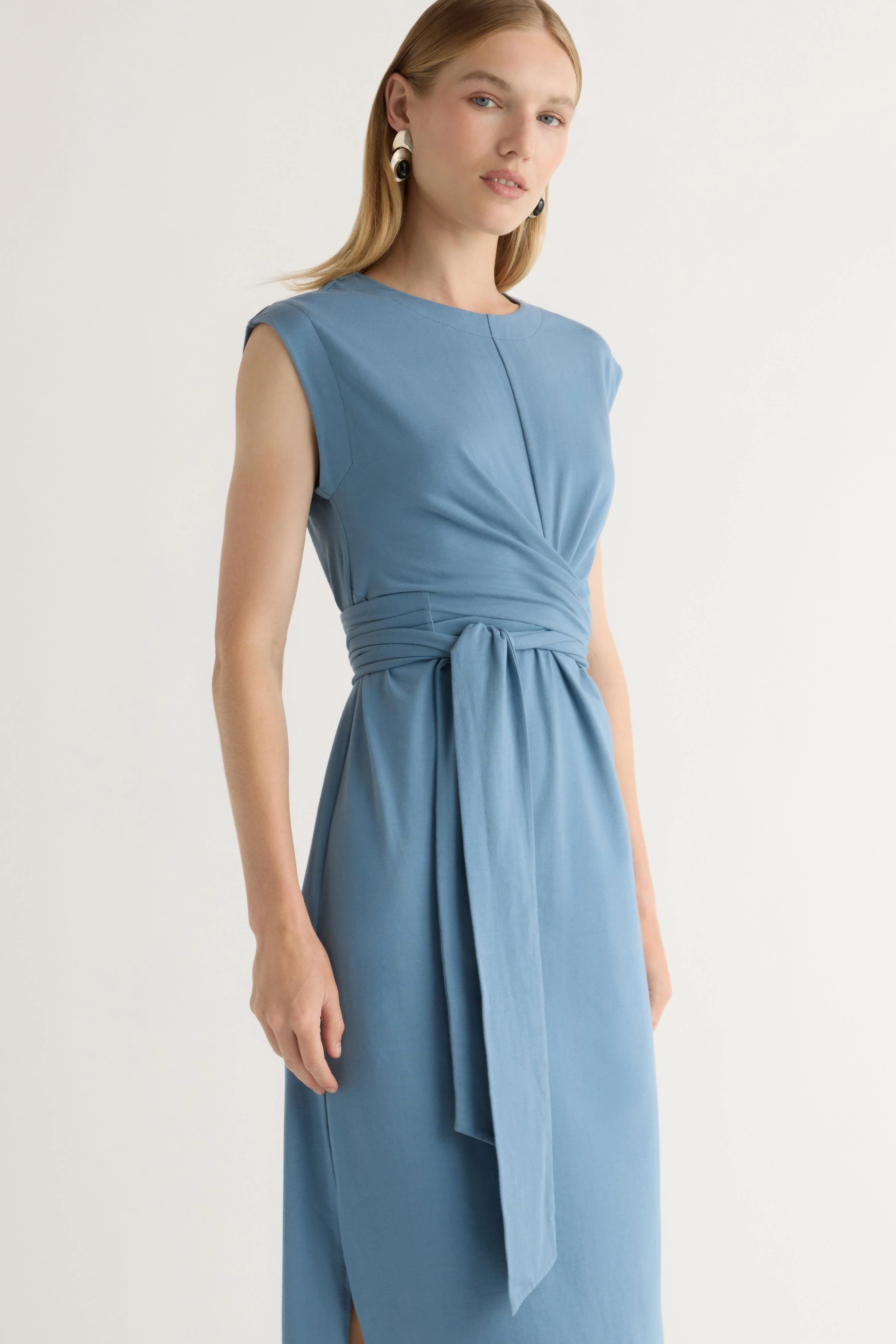 Fei Tie-Front Organic Cotton Dress - Image 3