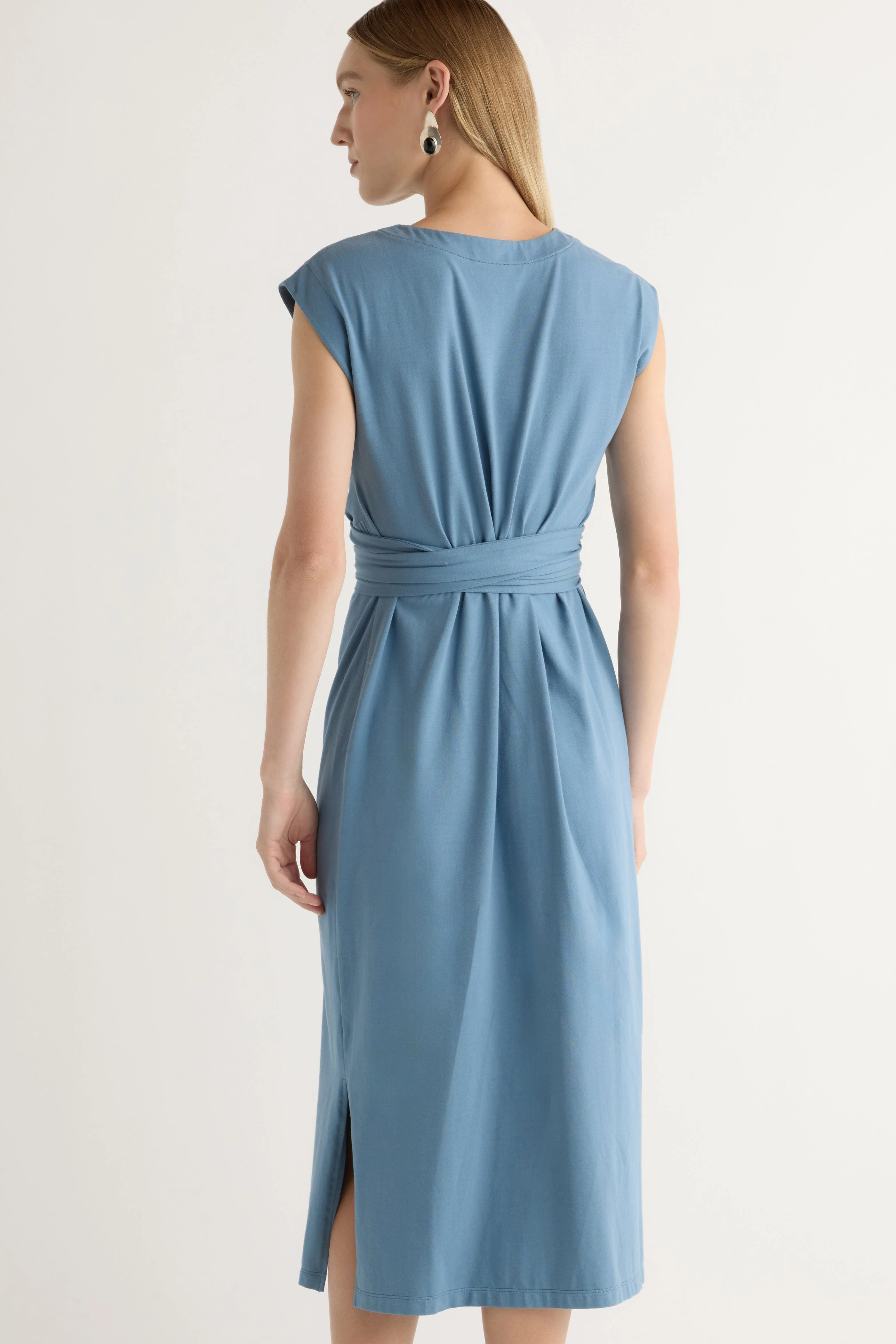 Fei Tie-Front Organic Cotton Dress - Image 6