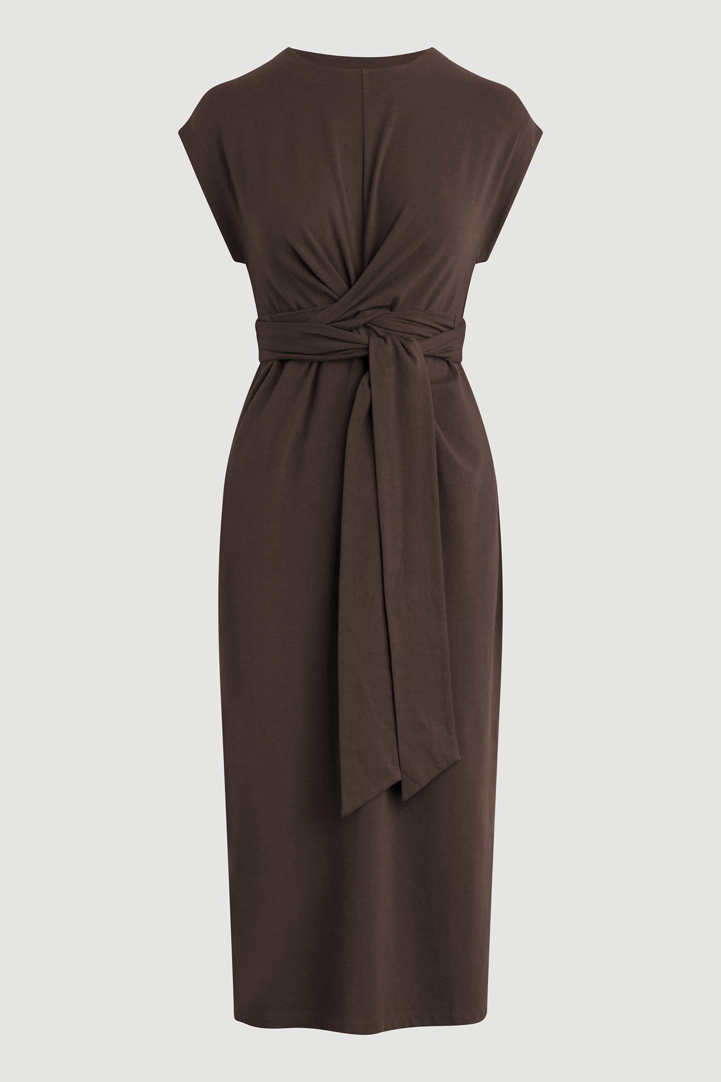 Fei Tie-Front Organic Cotton Dress (Petite) - Image 2