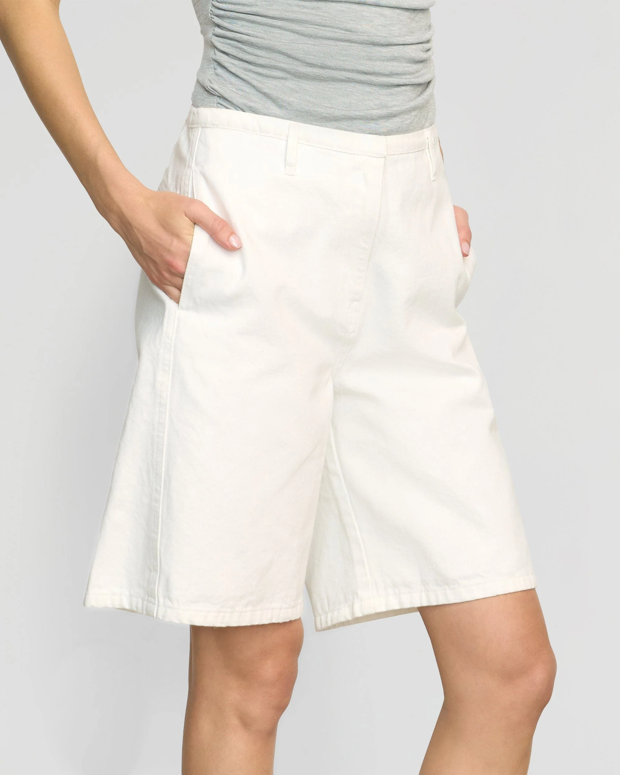 Haviland Tailored Denim Short - Image 3
