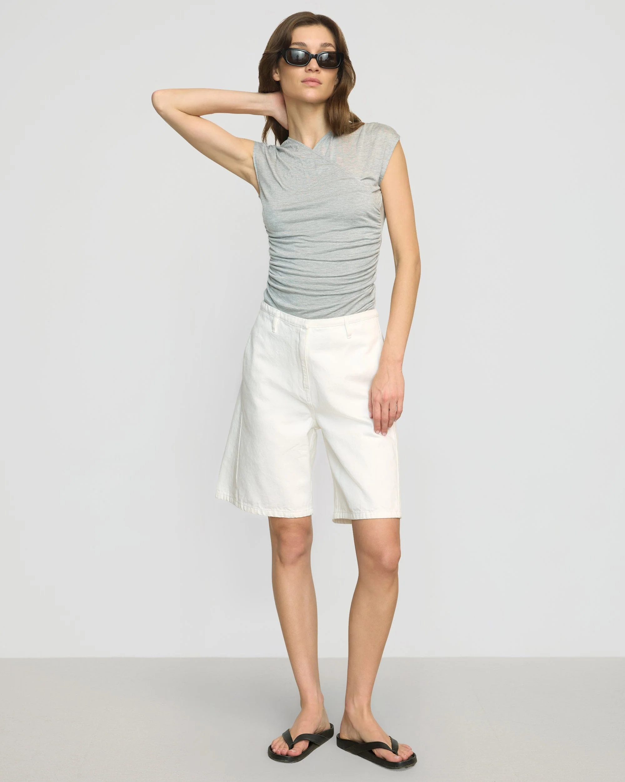 Haviland Tailored Denim Short - Image 5