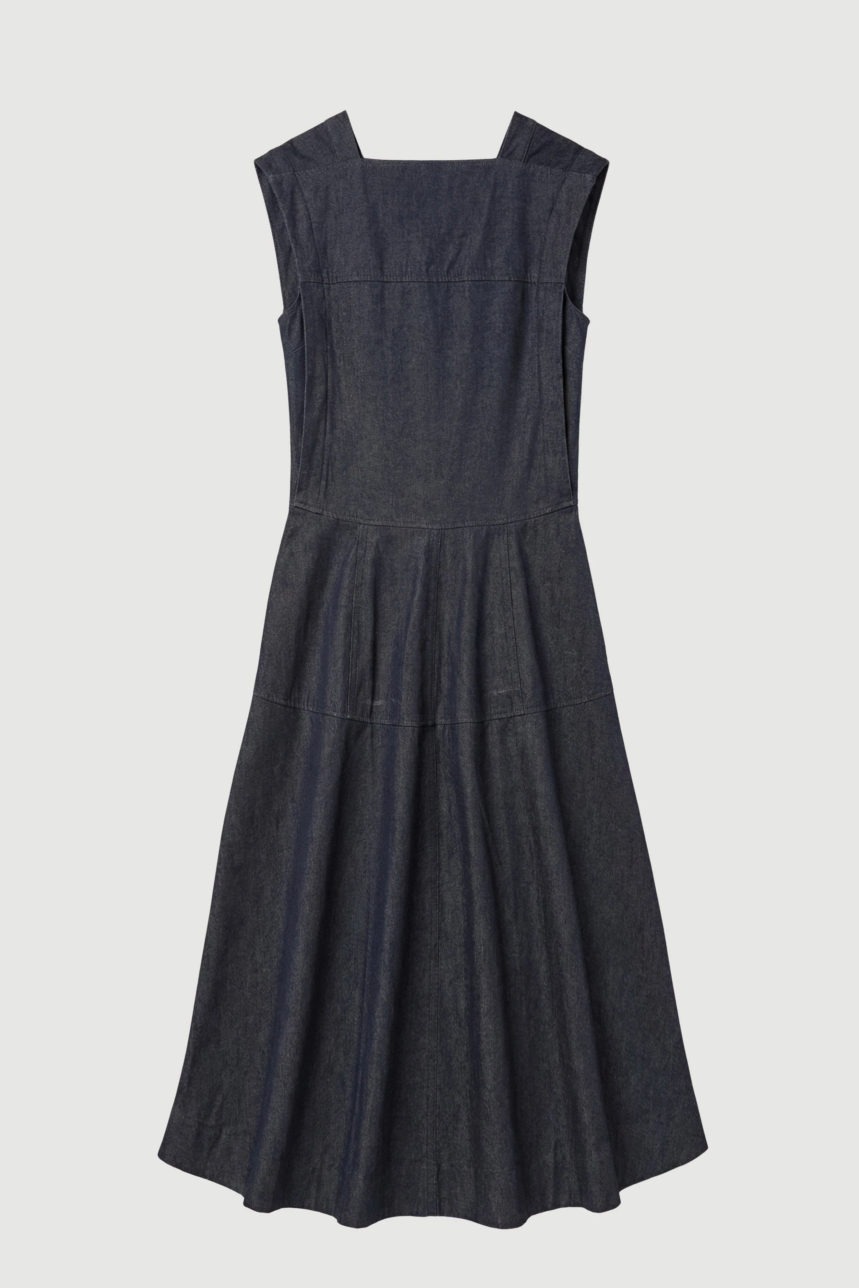 Holland Drop-Waist Denim Dress - Image 8