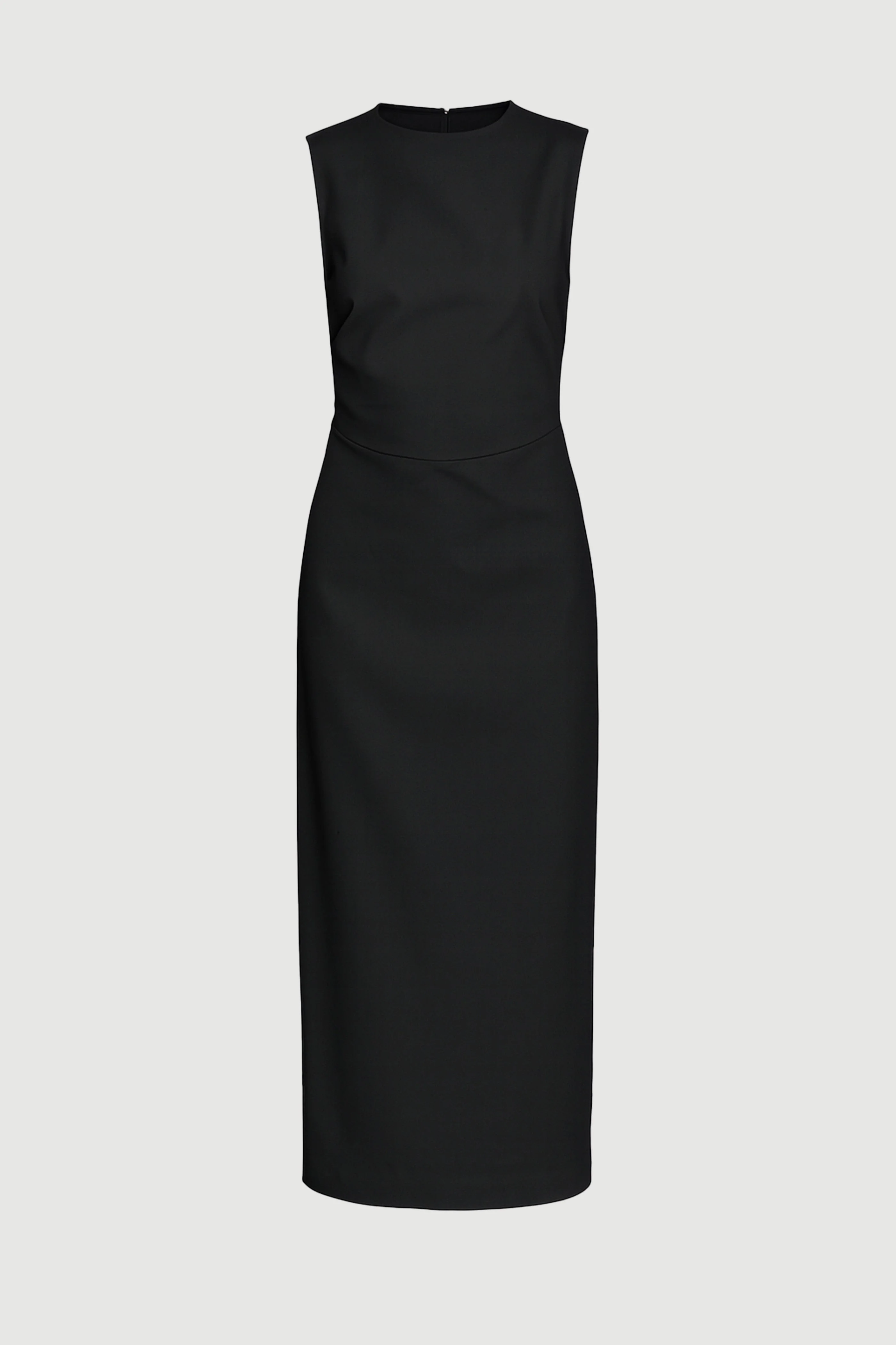 Inari Cotton Twill Boat-Neck Dress - Image 7