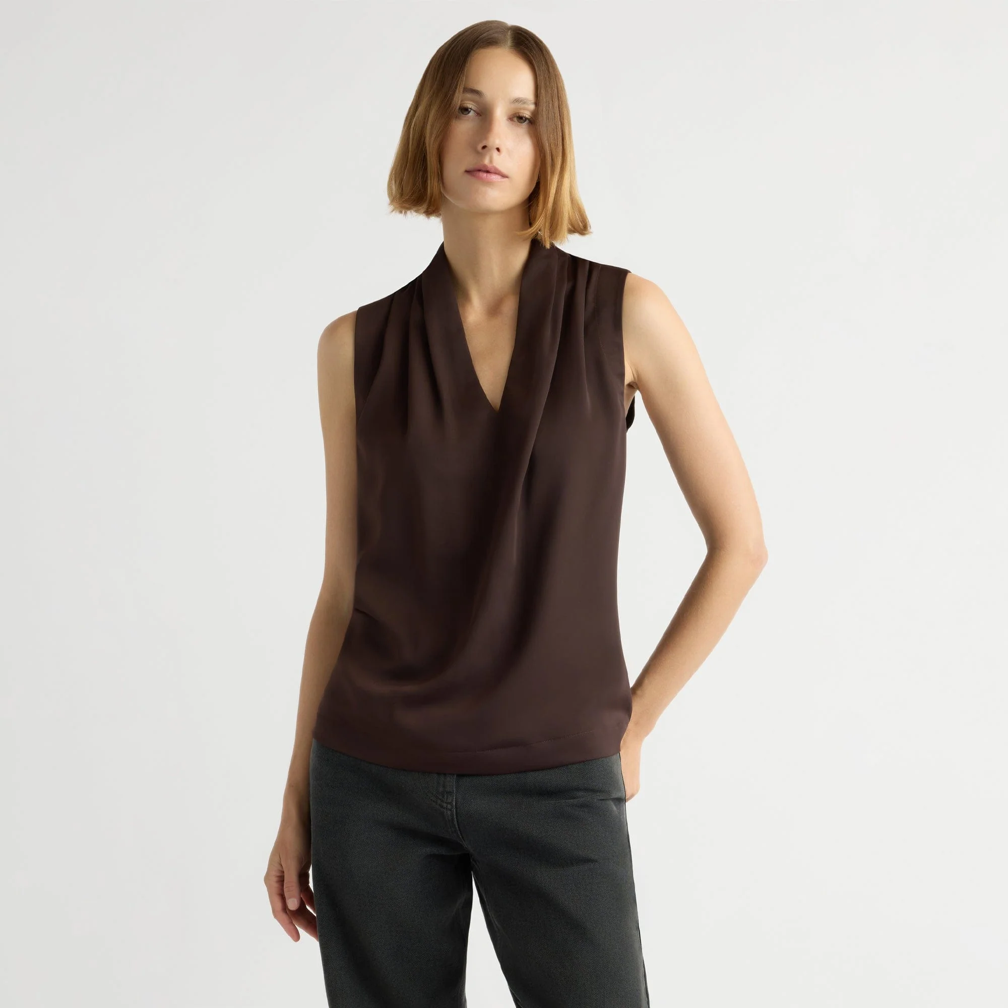 Jae V-Neck Sleeveless Blouse