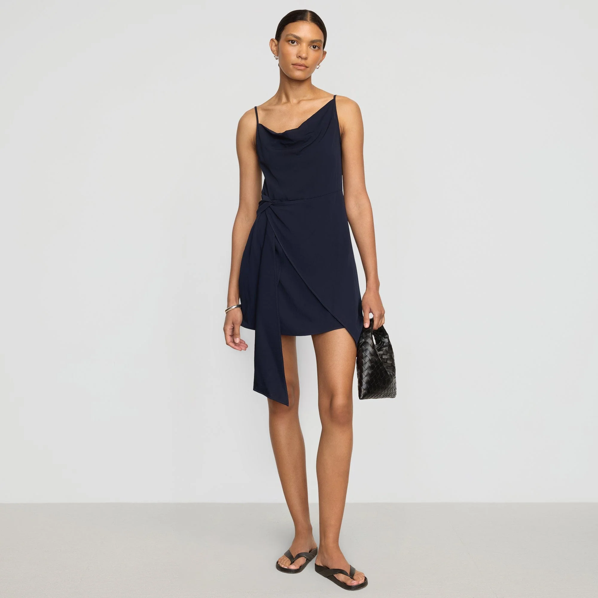 Kamini Asymmetric Mini Dress