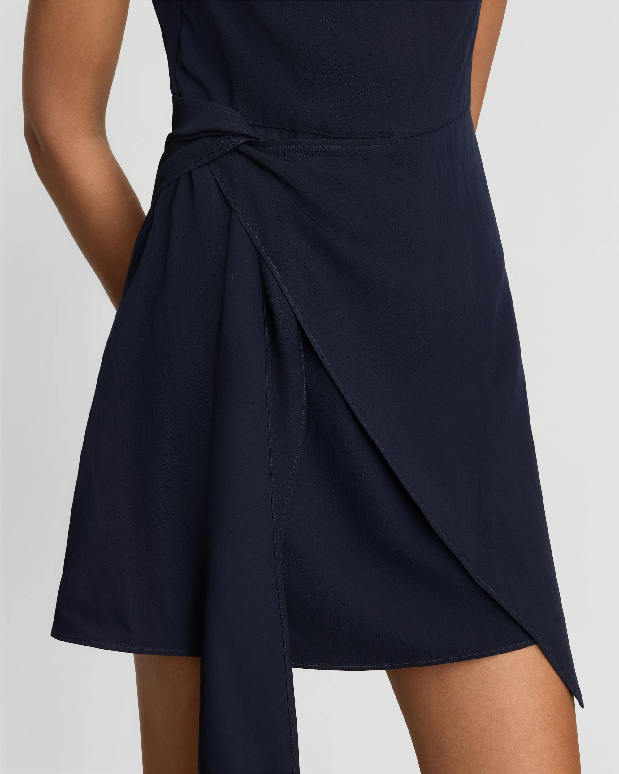 Kamini Asymmetric Mini Dress - Image 3