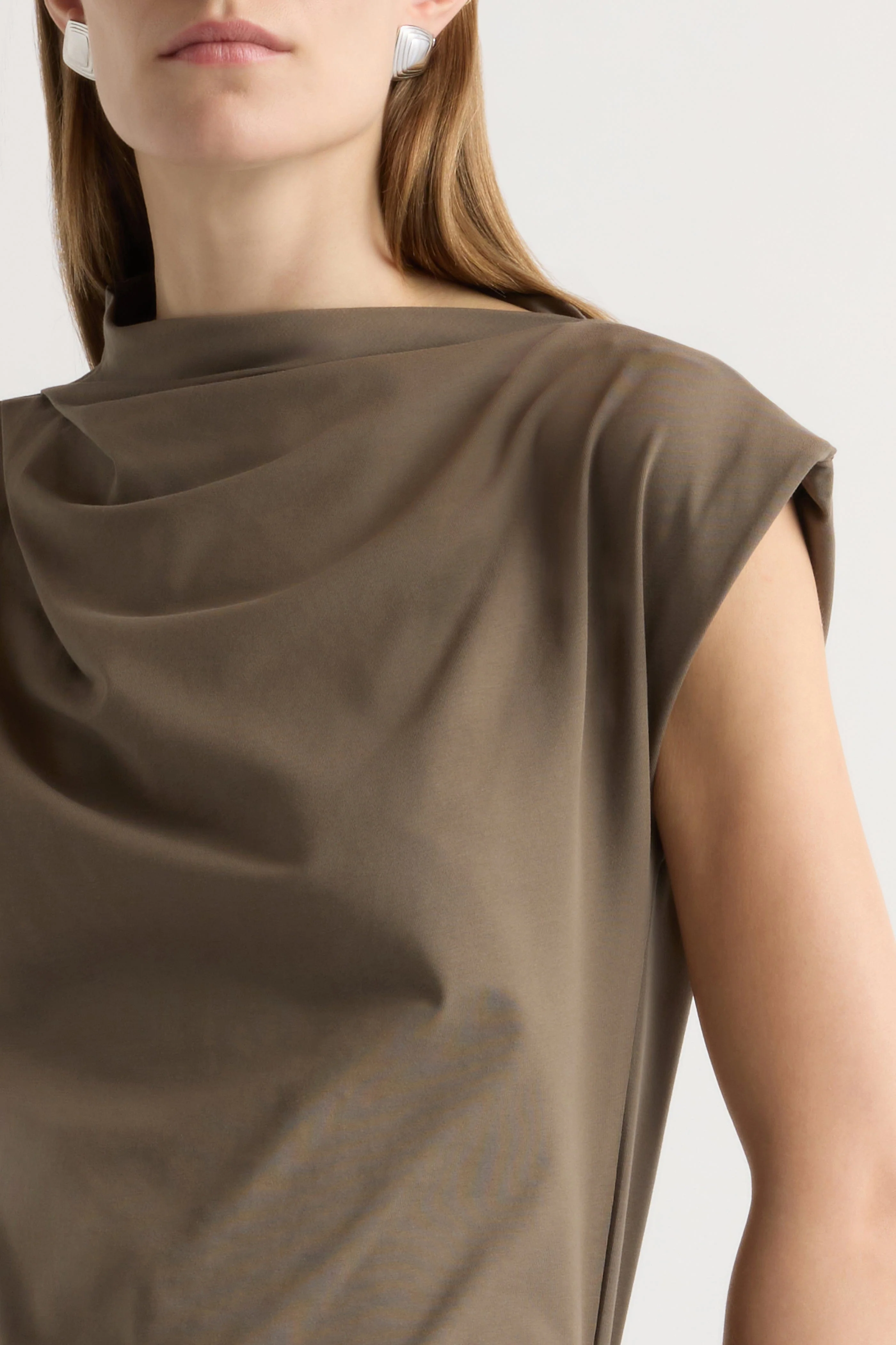 Kenny Asymmetric-Neck Tee - Image 6