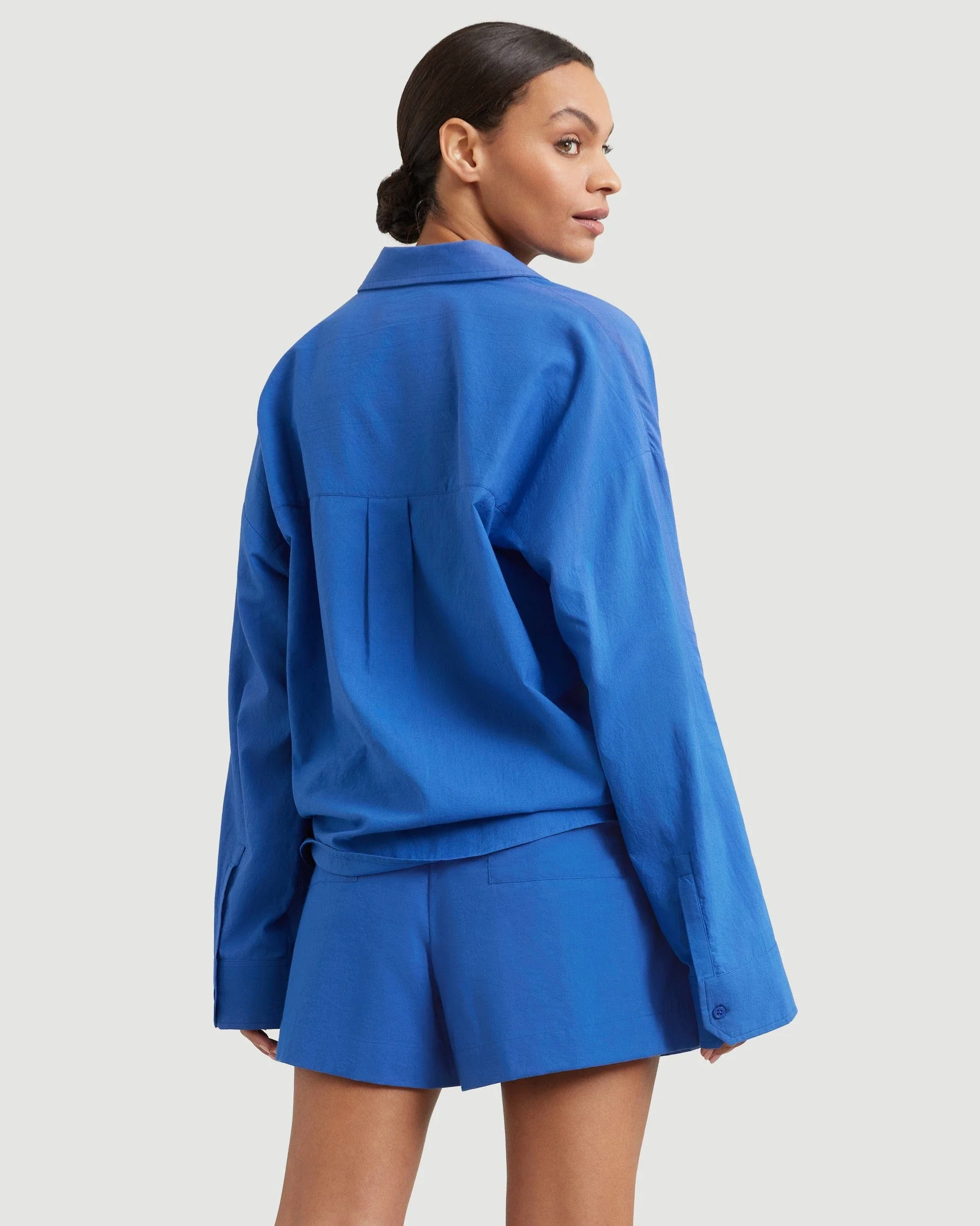 Kenya High-Waisted Organic Cotton Short - Image 6