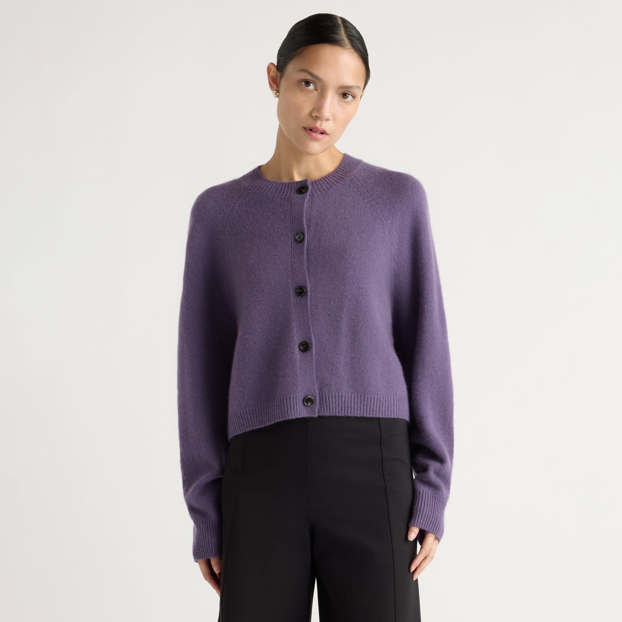 Kiri Cashmere Button Sweater