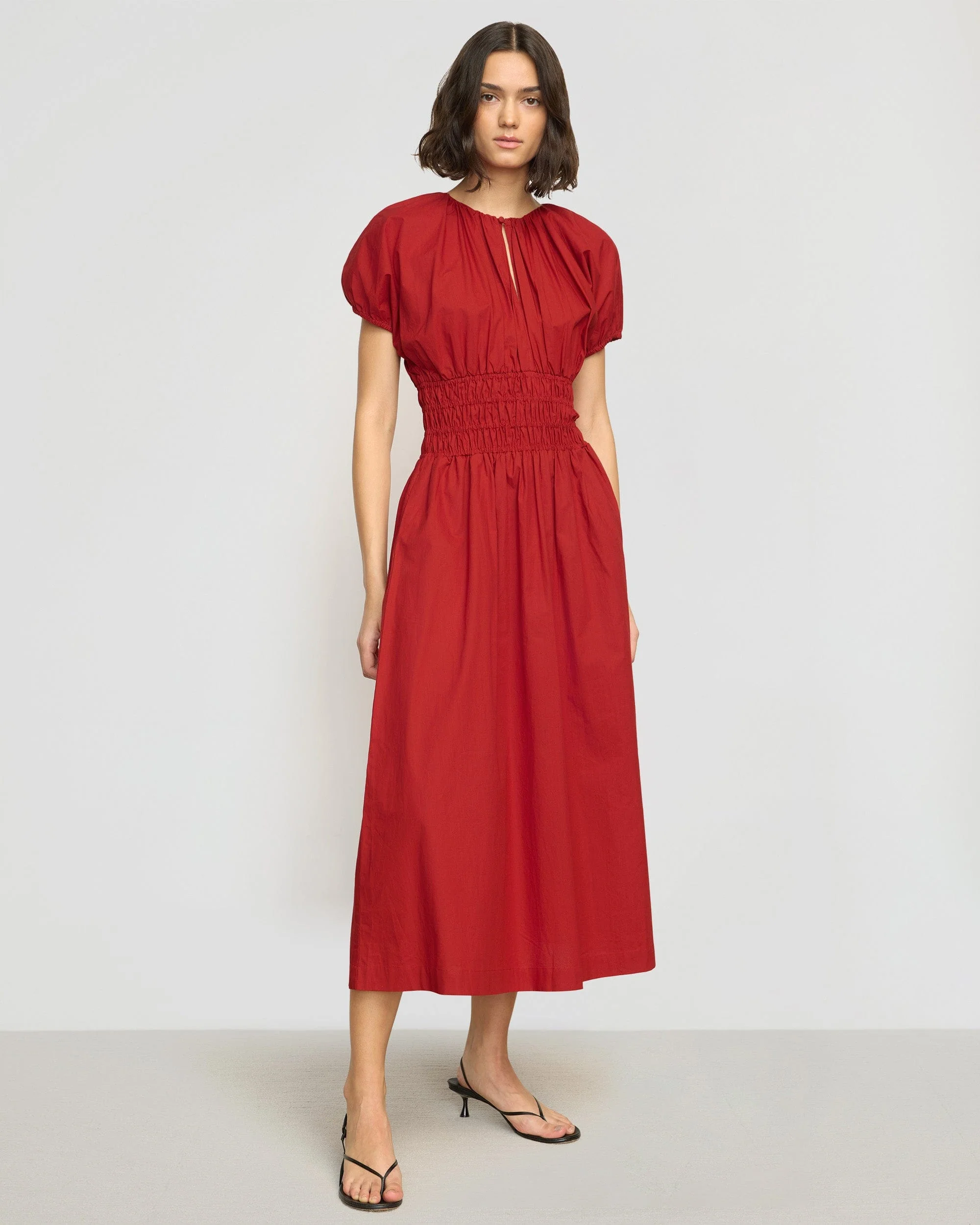 Kyla Organic Cotton Blouson Dress - Image 2
