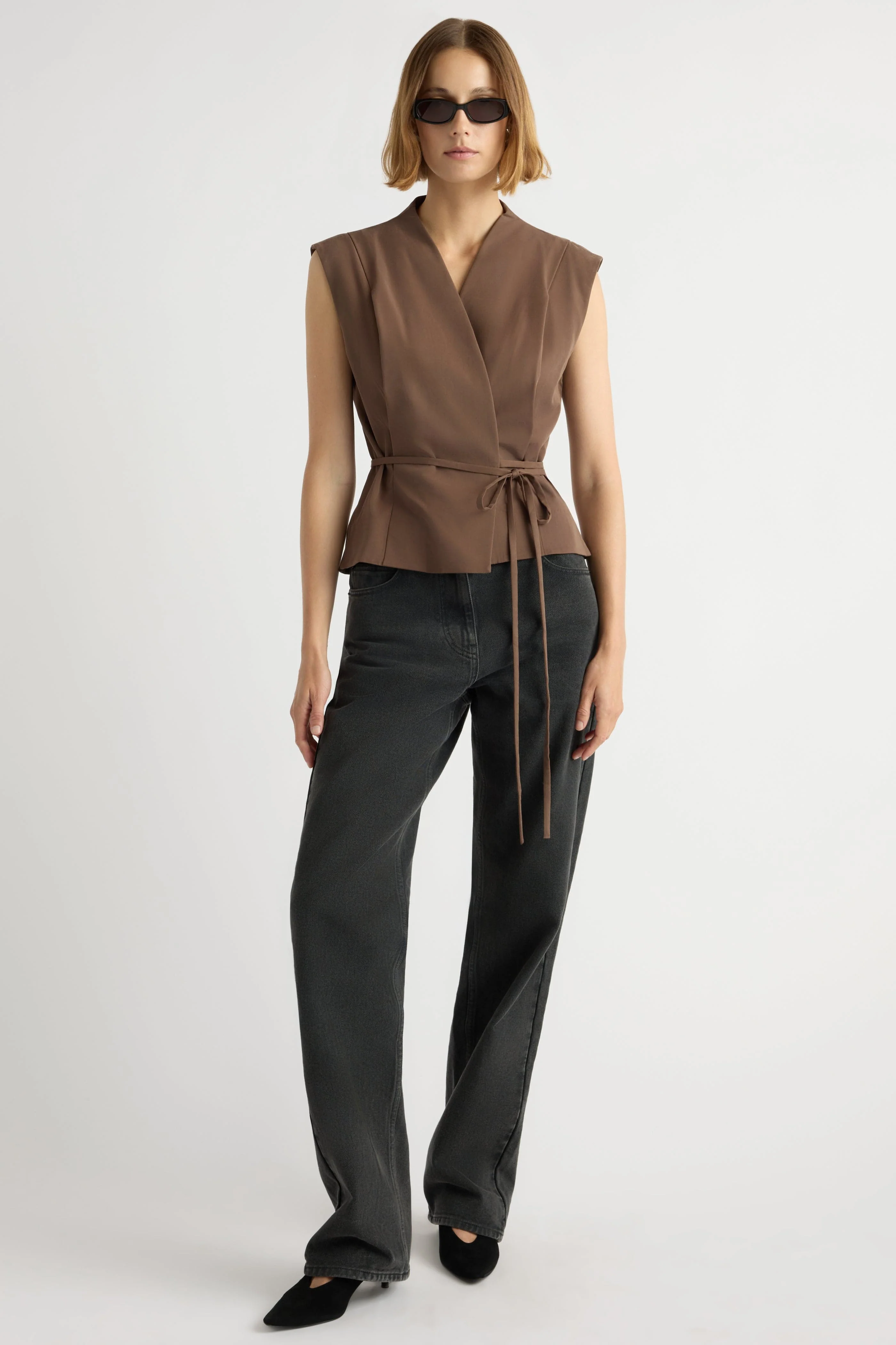 Leandra Tie-Wrap Vest - Image 2
