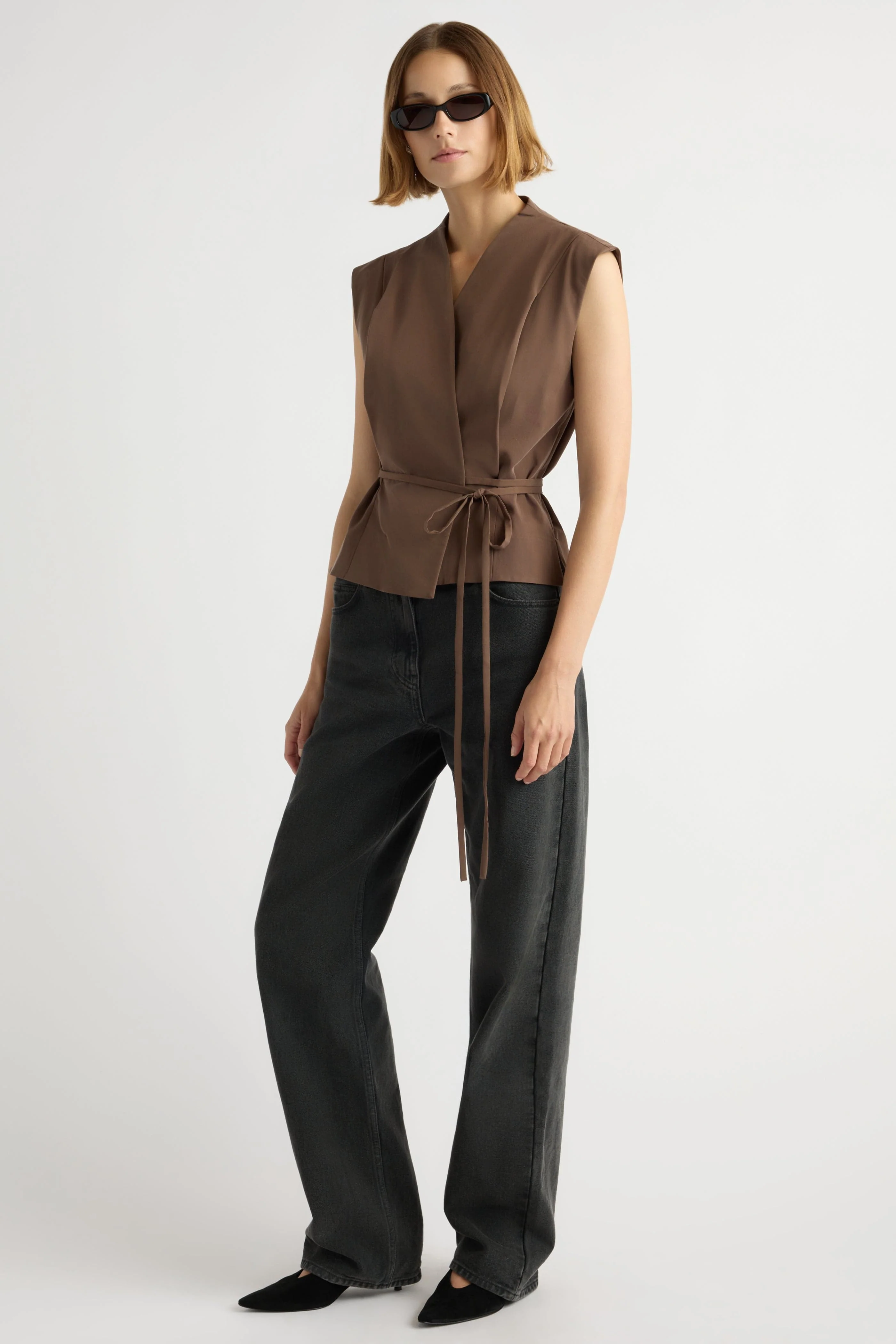 Leandra Tie-Wrap Vest - Image 4