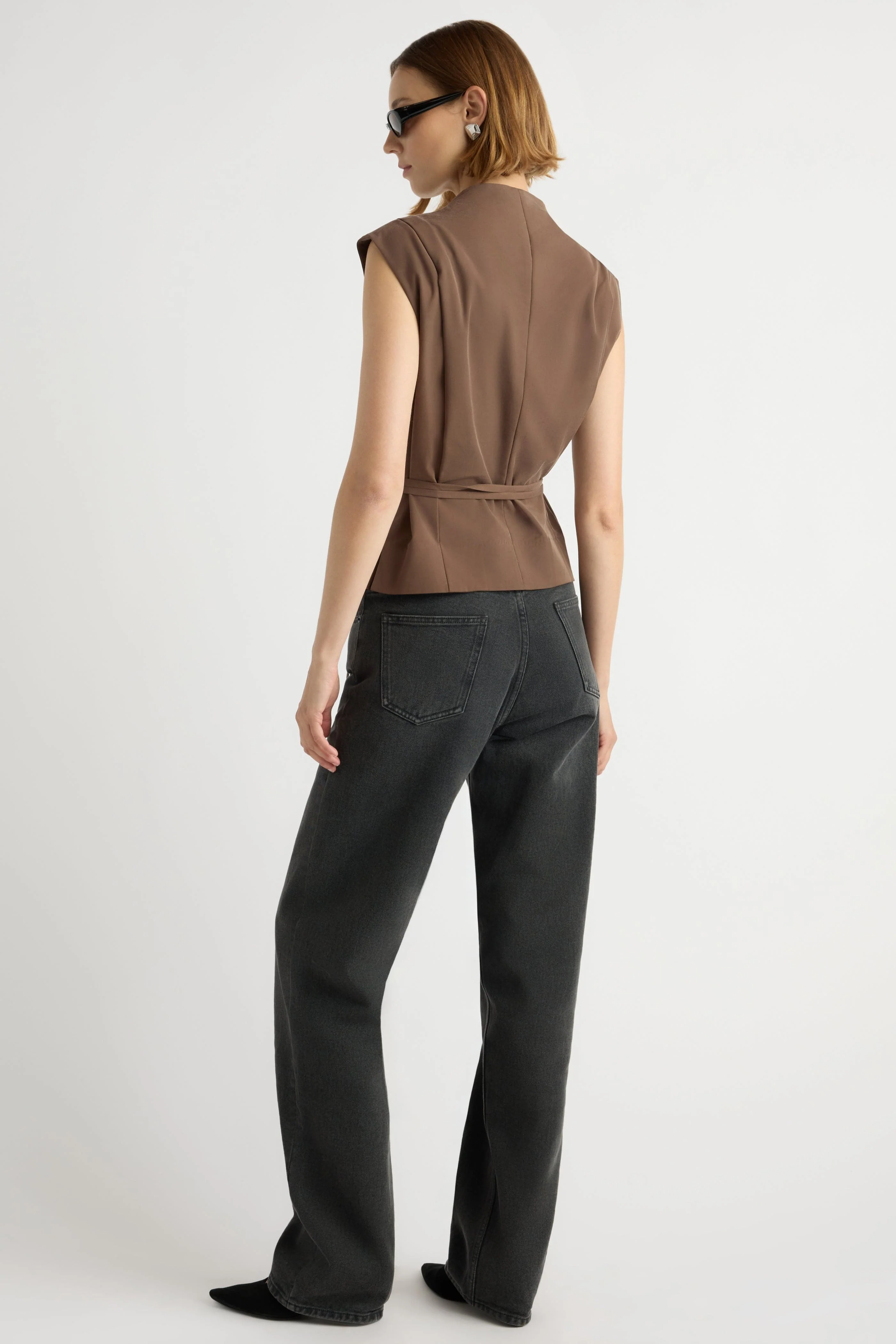 Leandra Tie-Wrap Vest - Image 6