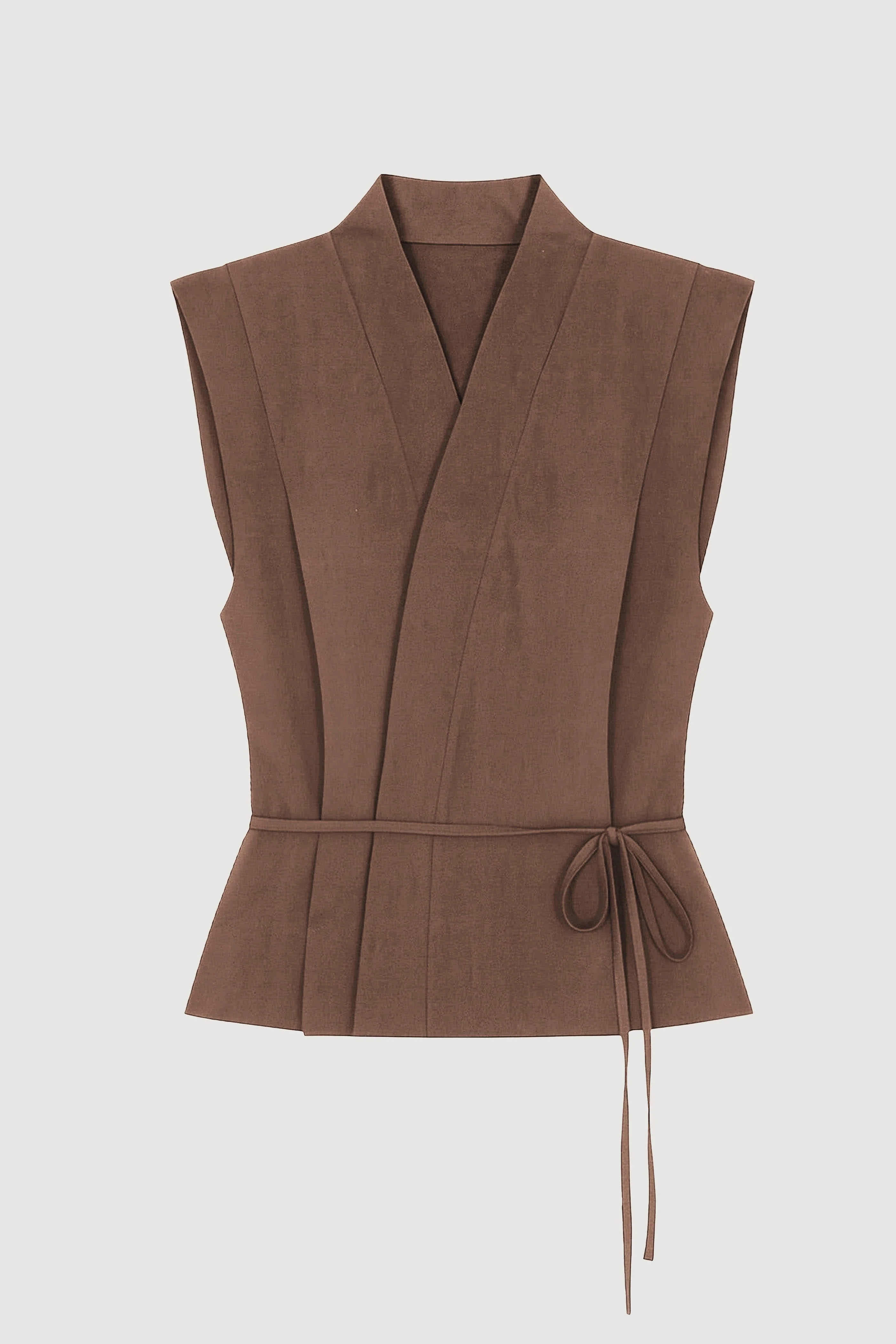 Leandra Tie-Wrap Vest - Image 7