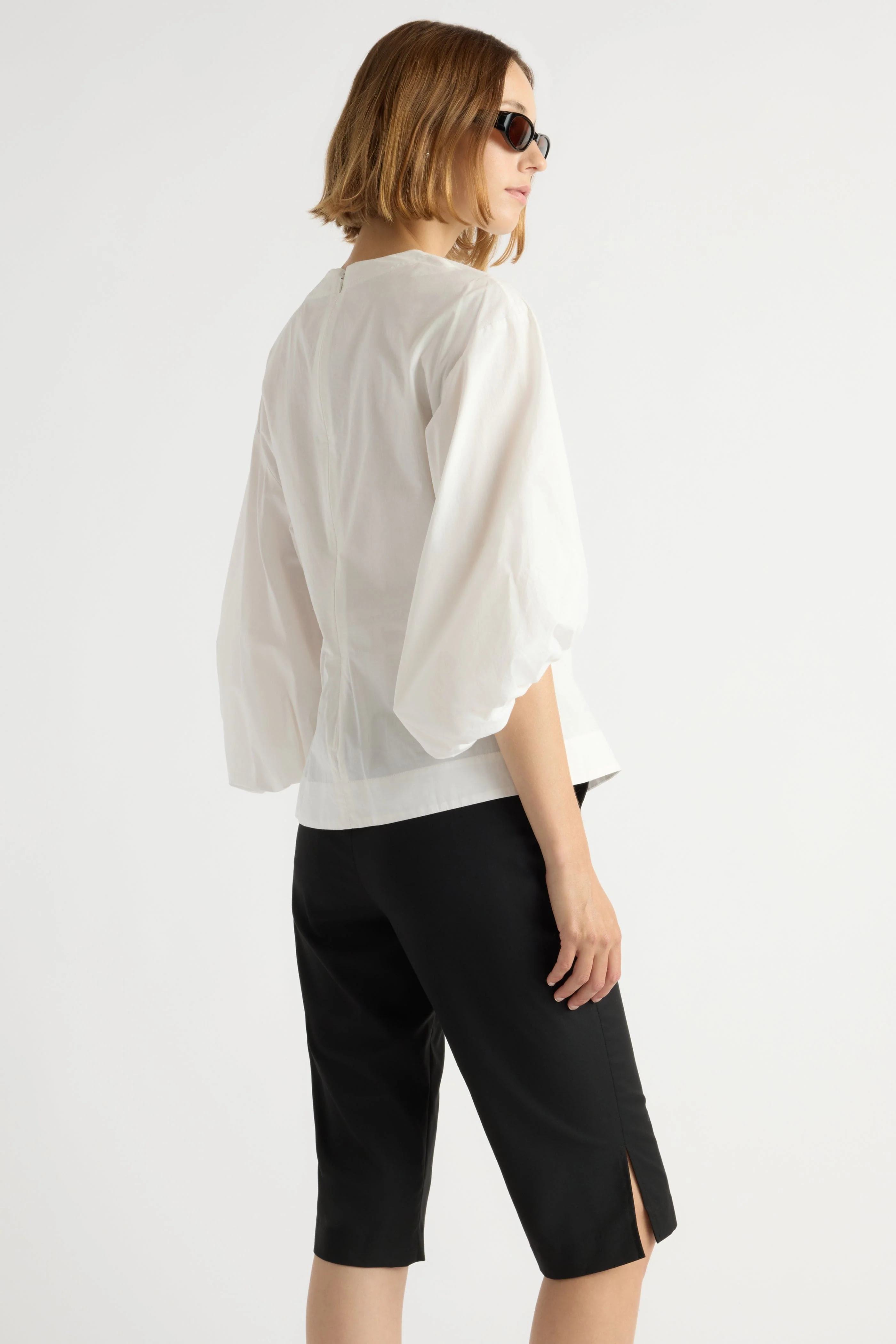 Lexi Tailored Capri Pant - Image 3
