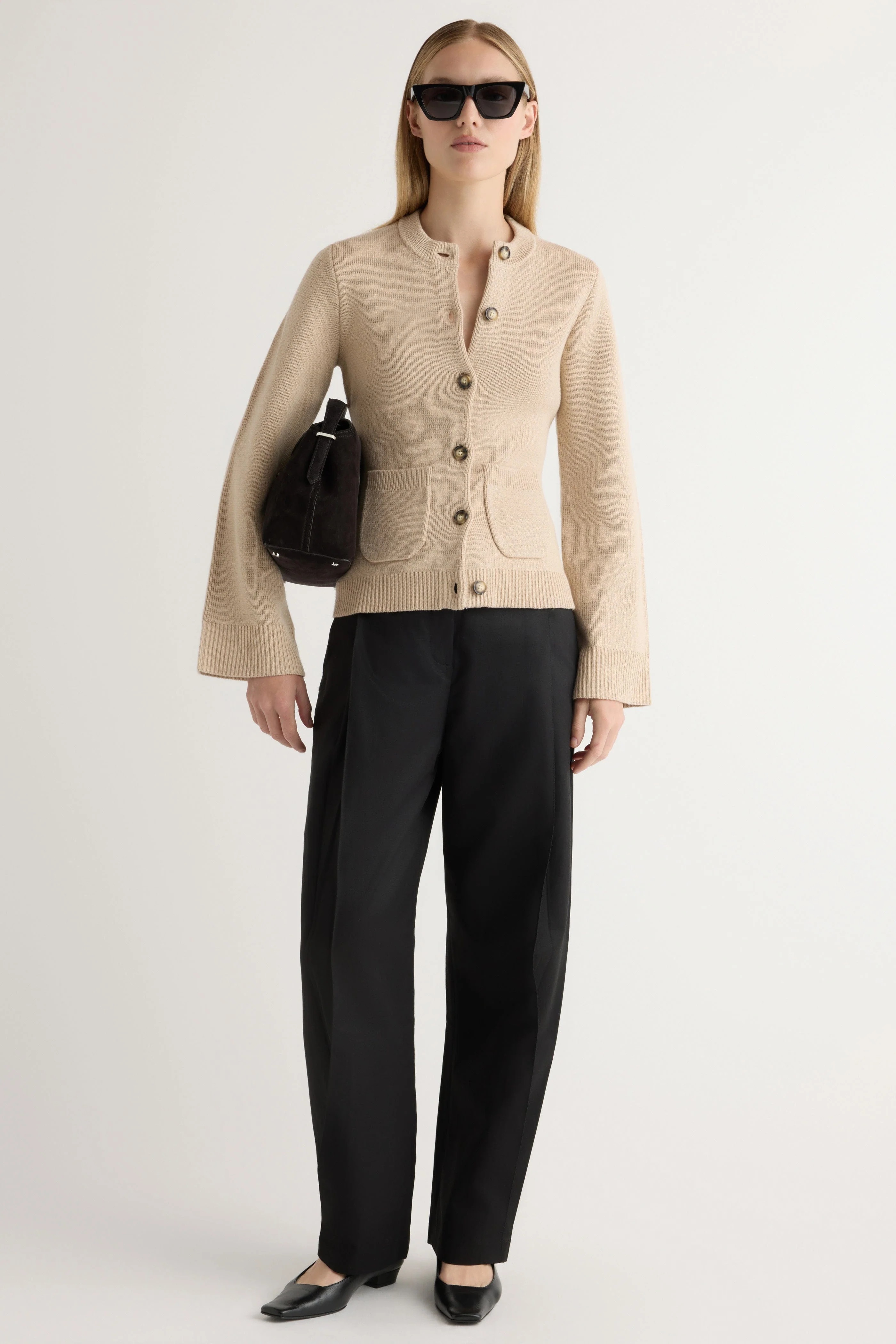 Lucia Tailored Barrel-Leg Pant - Image 5