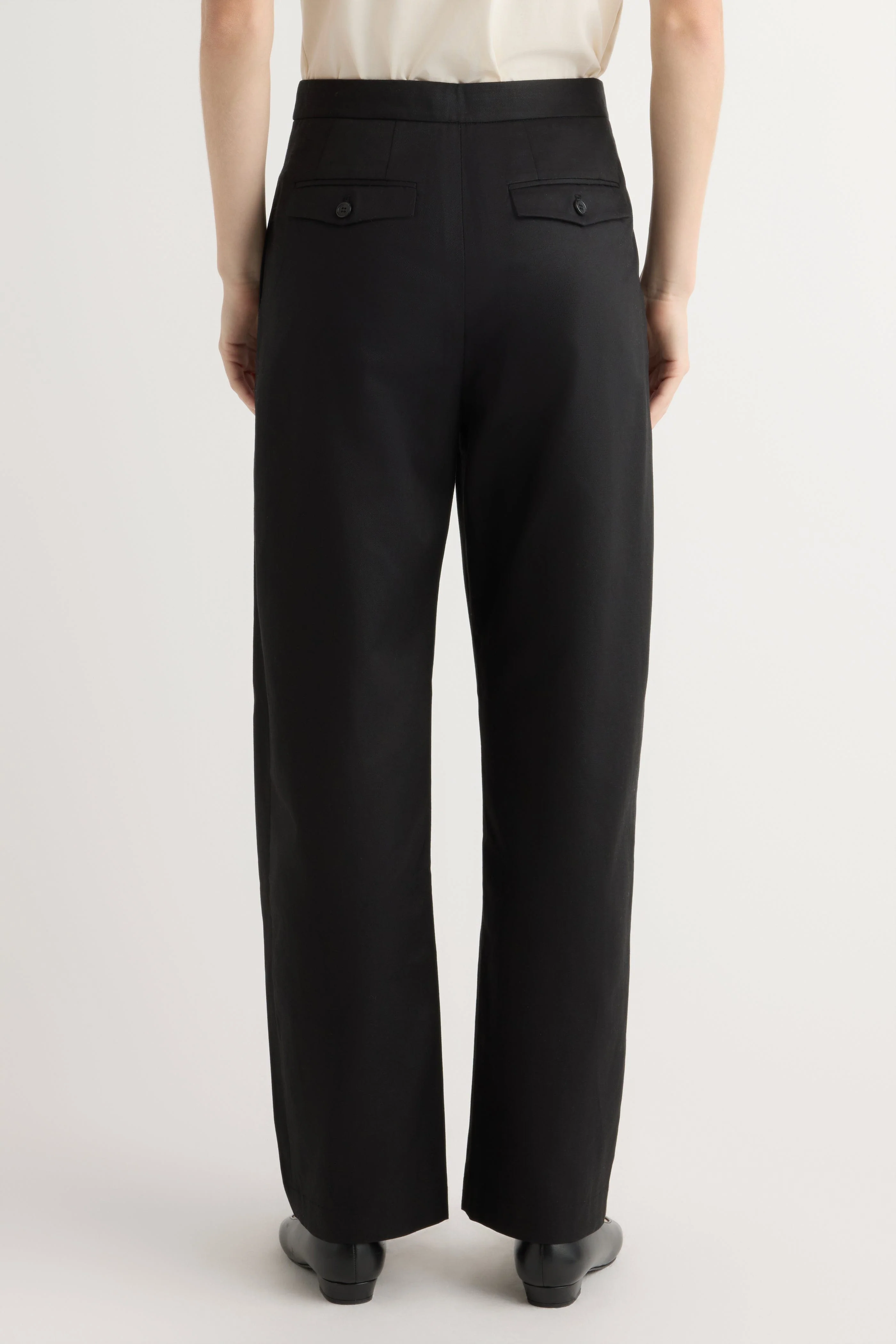 Lucia Tailored Barrel-Leg Pant - Image 6