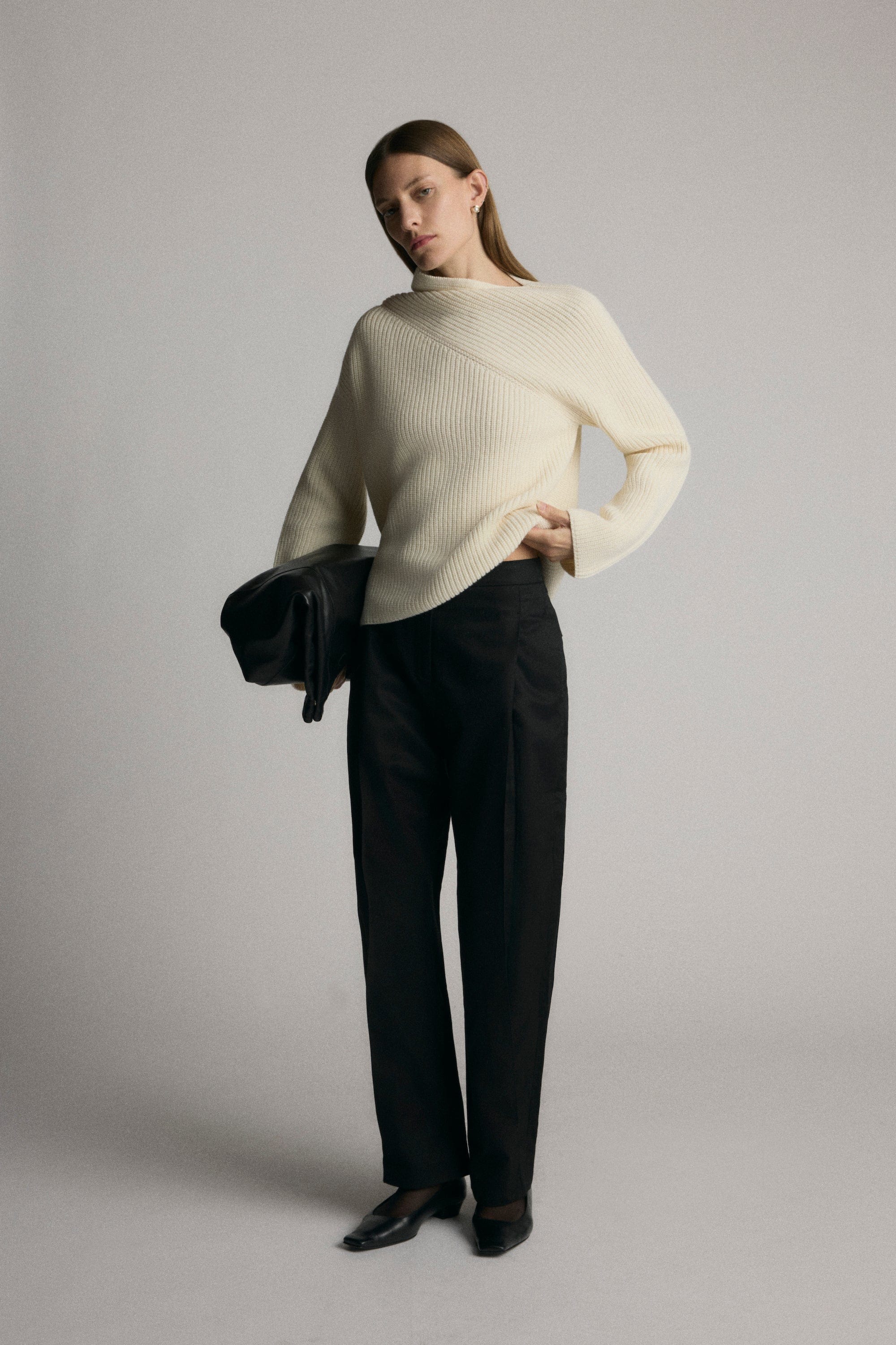 Lucia Tailored Barrel-Leg Pant - Image 7